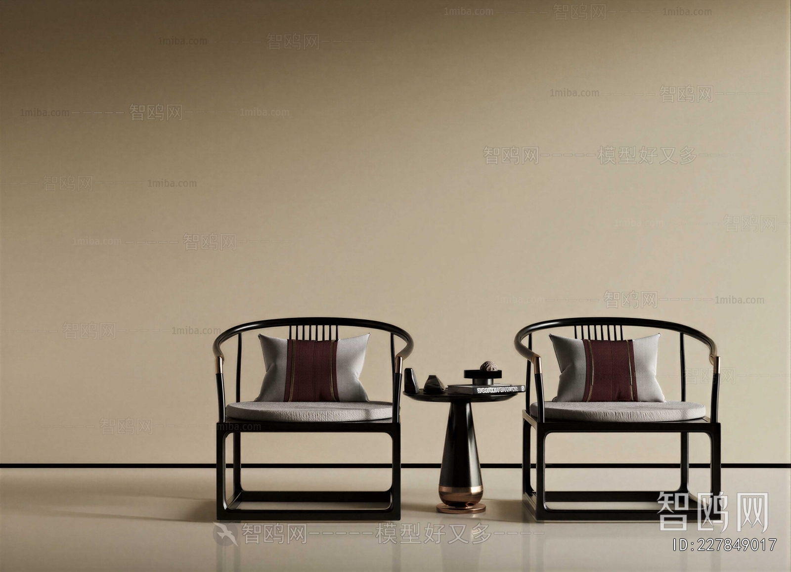 New Chinese Style Lounge Chair