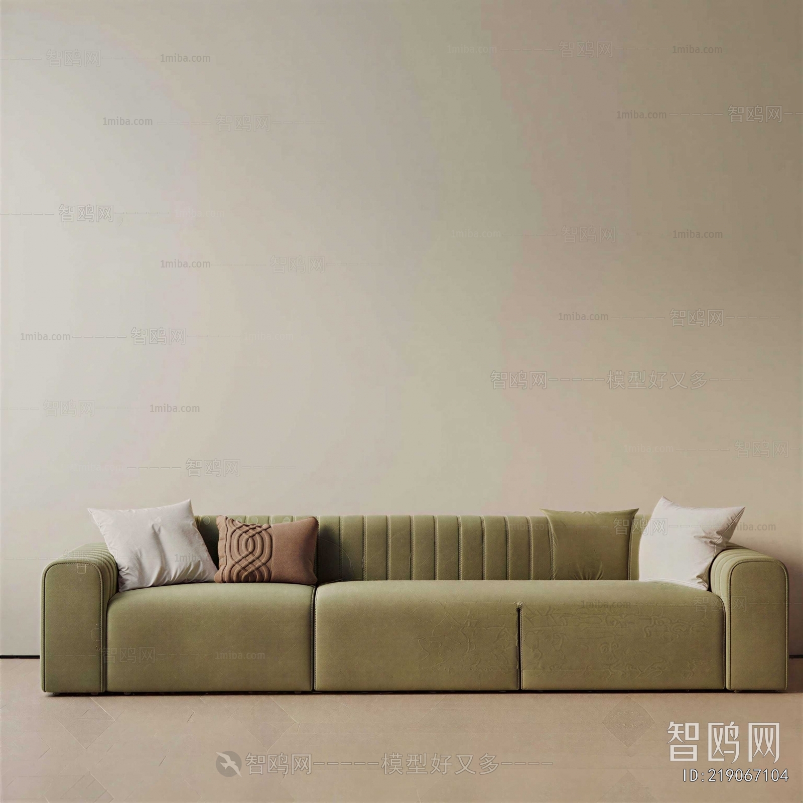 Modern Three-seat Sofa