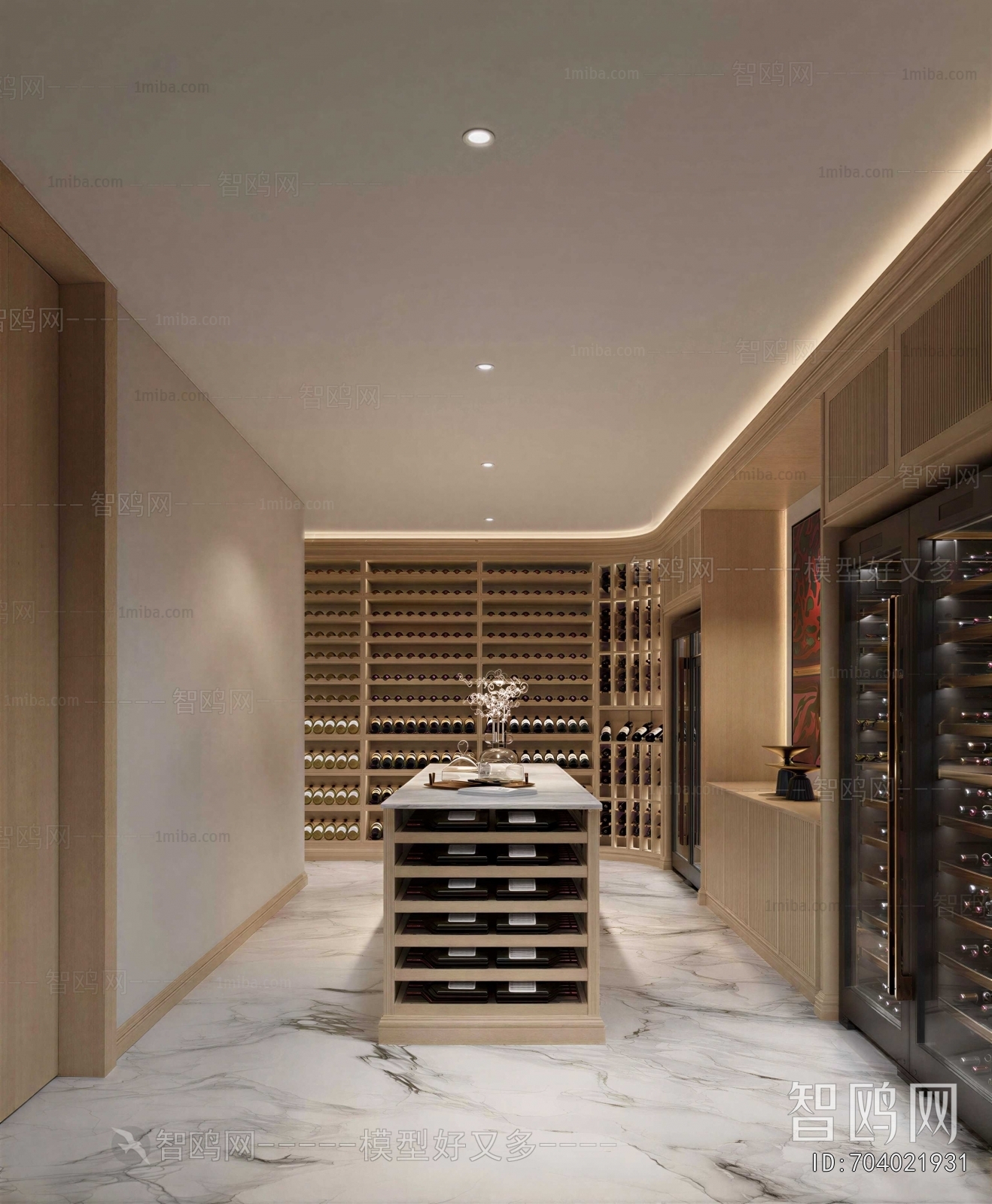 Modern Wine Cellar/Wine Tasting Room