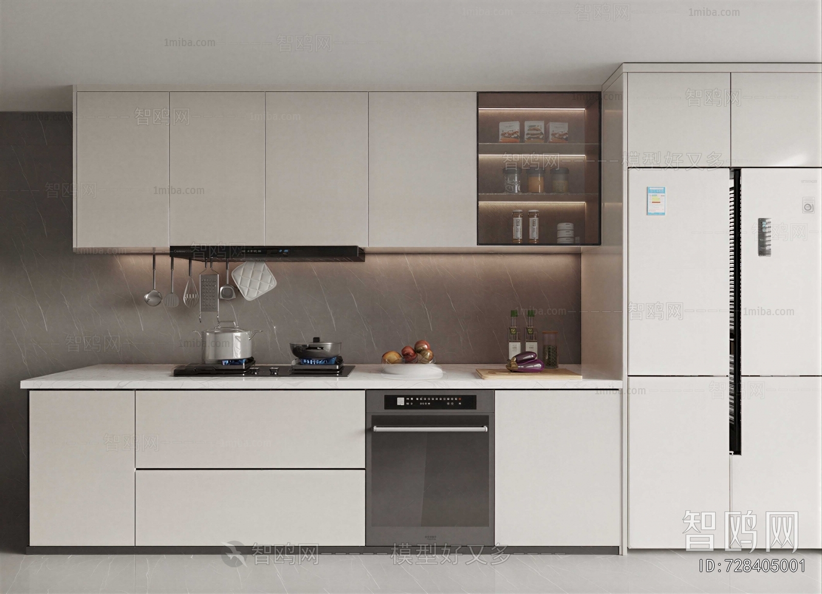 Modern Open Kitchen