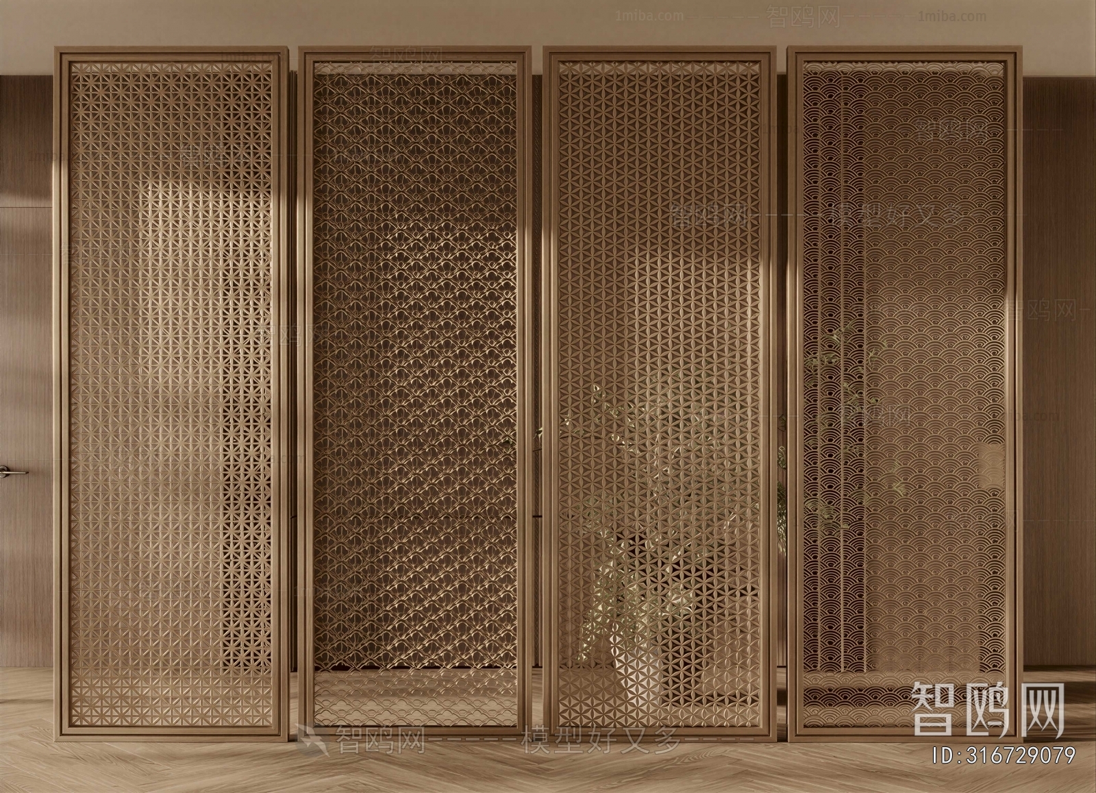 New Chinese Style Partition