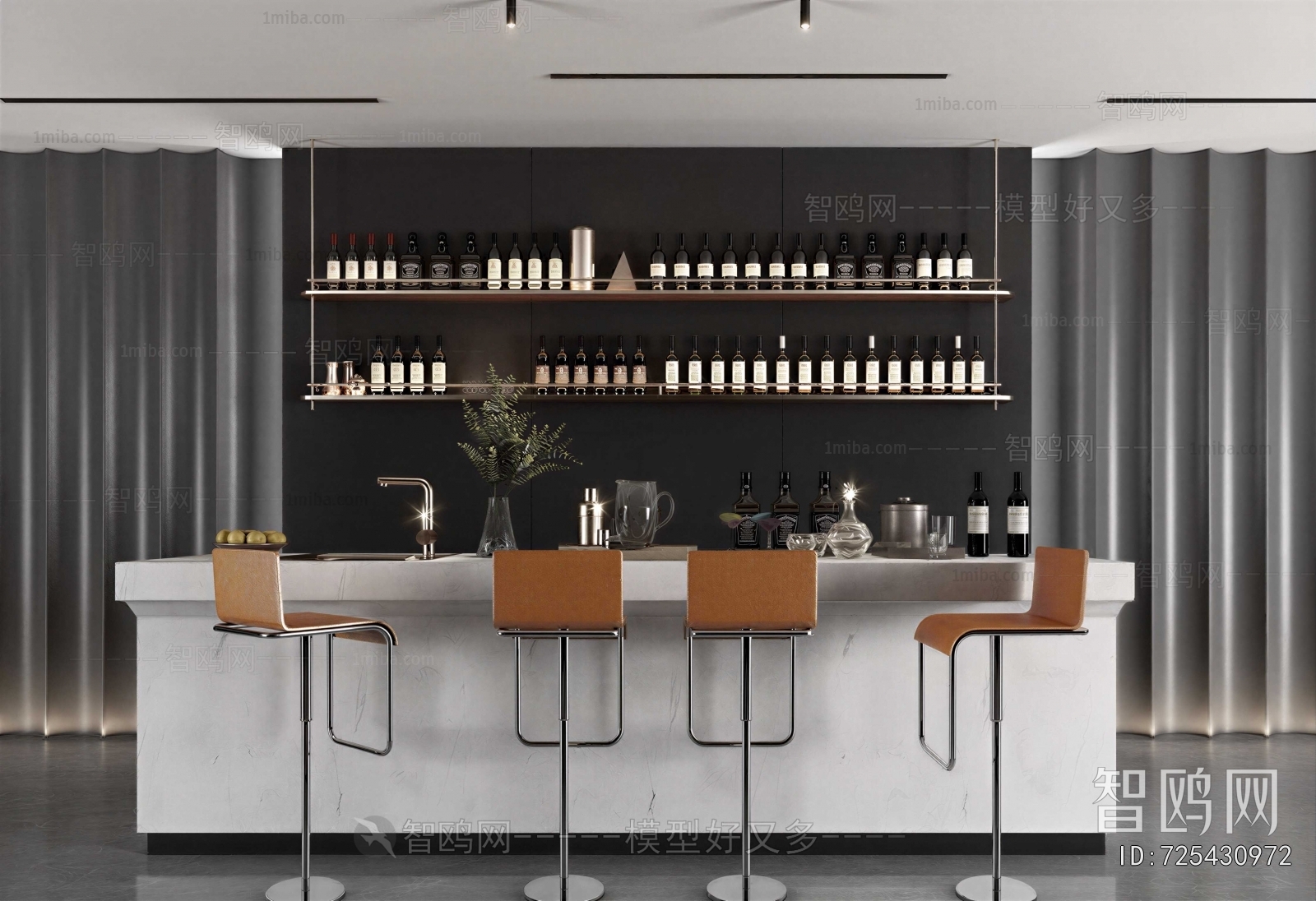 Modern Counter Bar