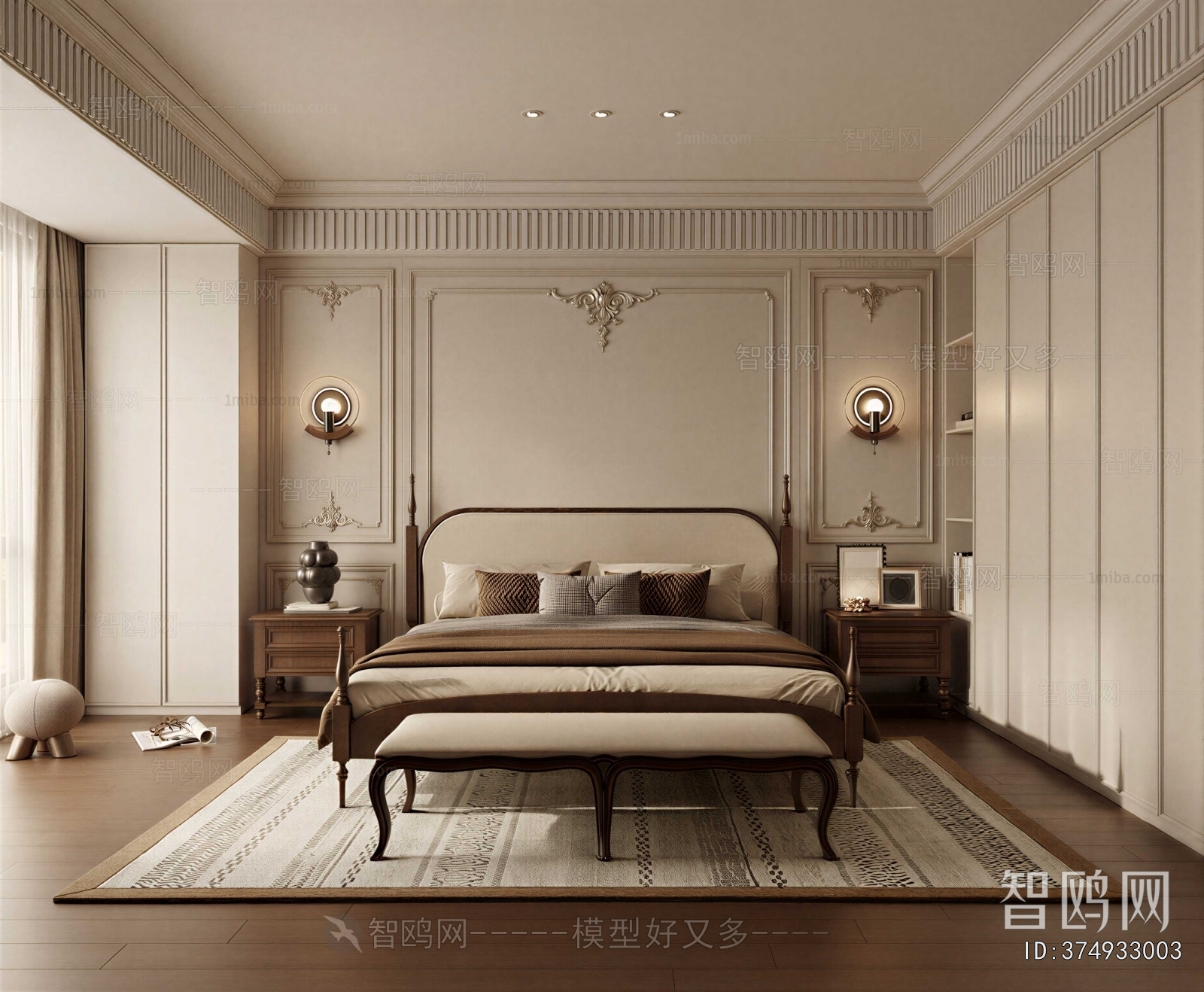 French Style Bedroom