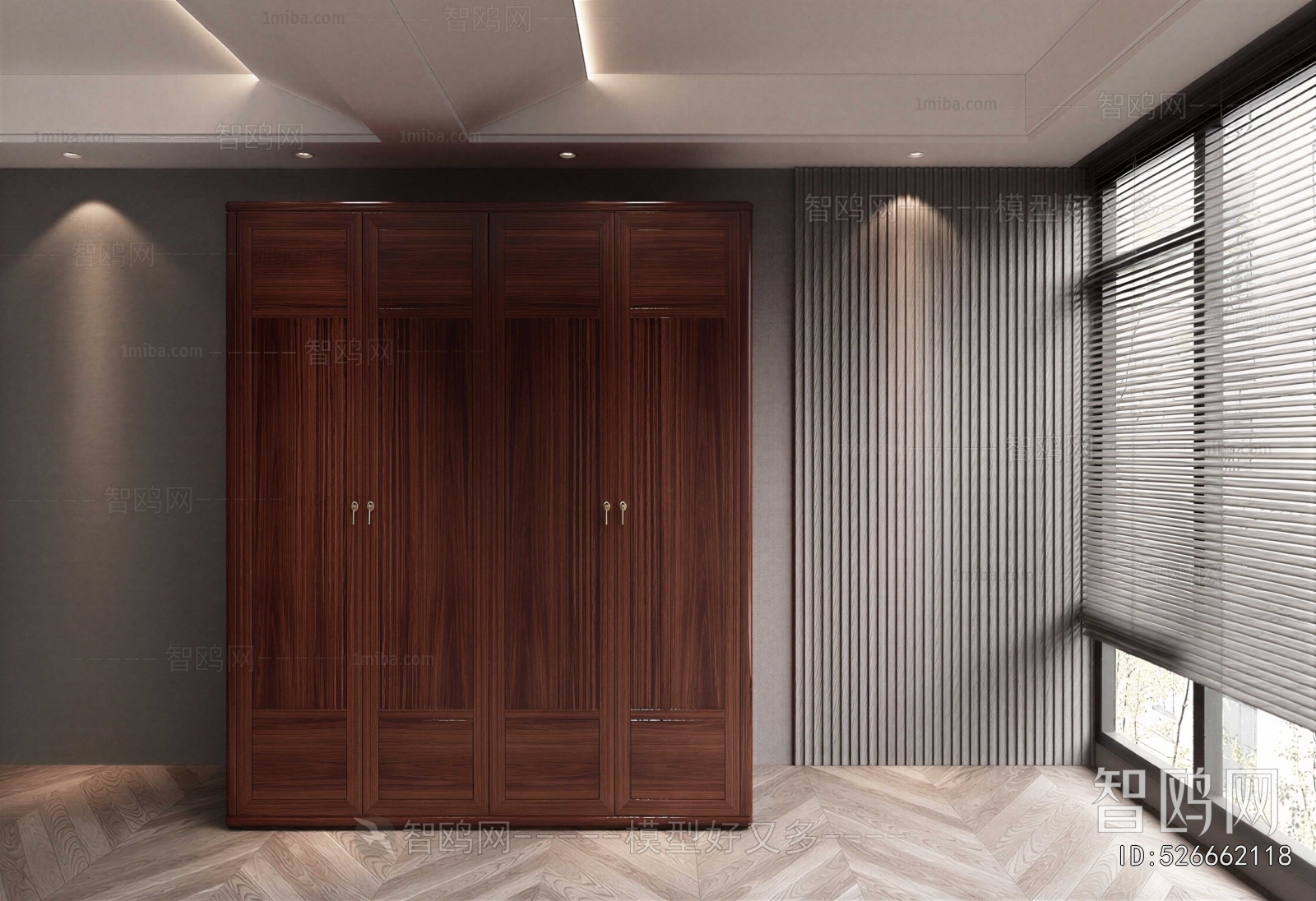 New Chinese Style The Wardrobe