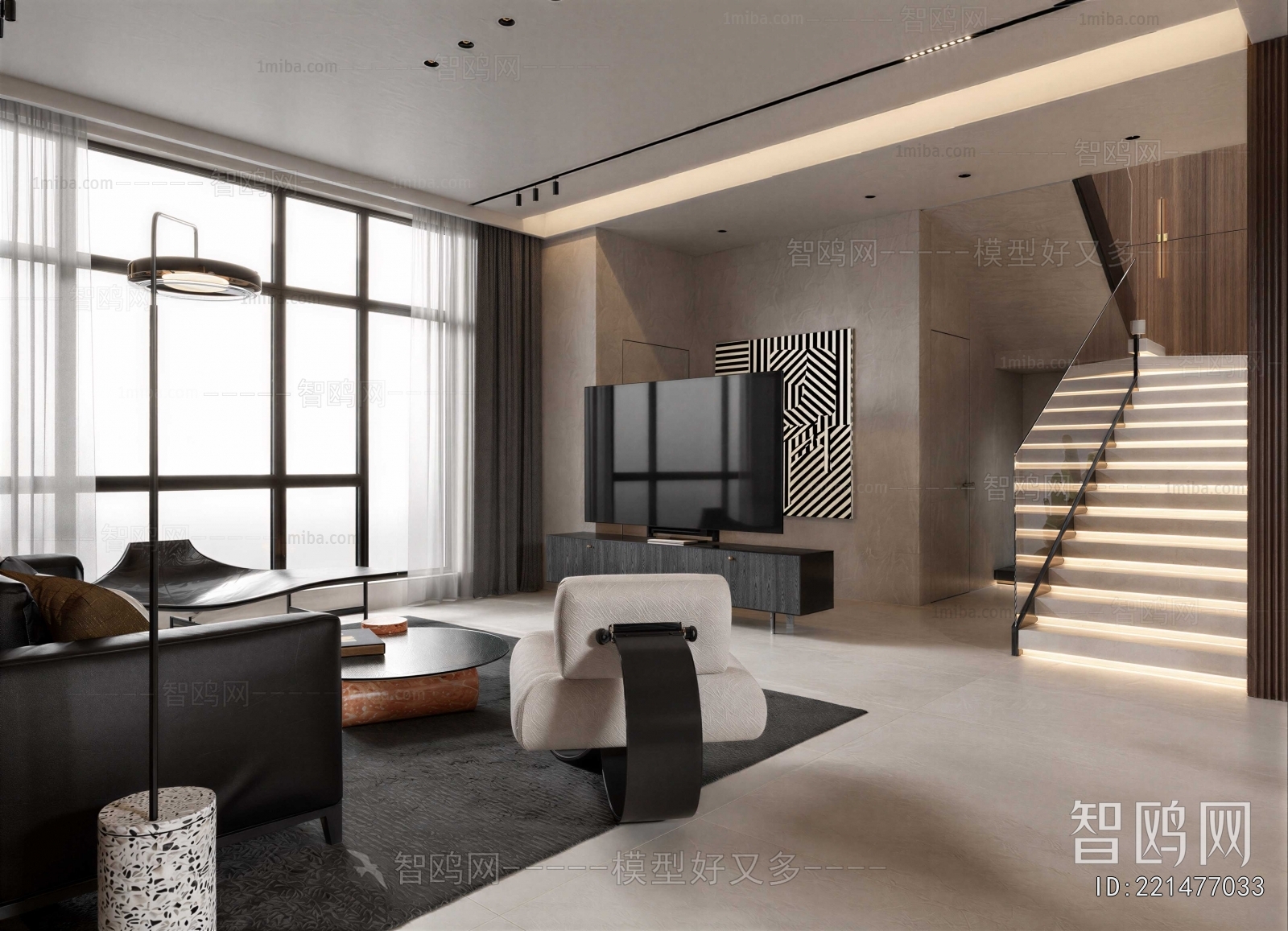 Modern A Living Room