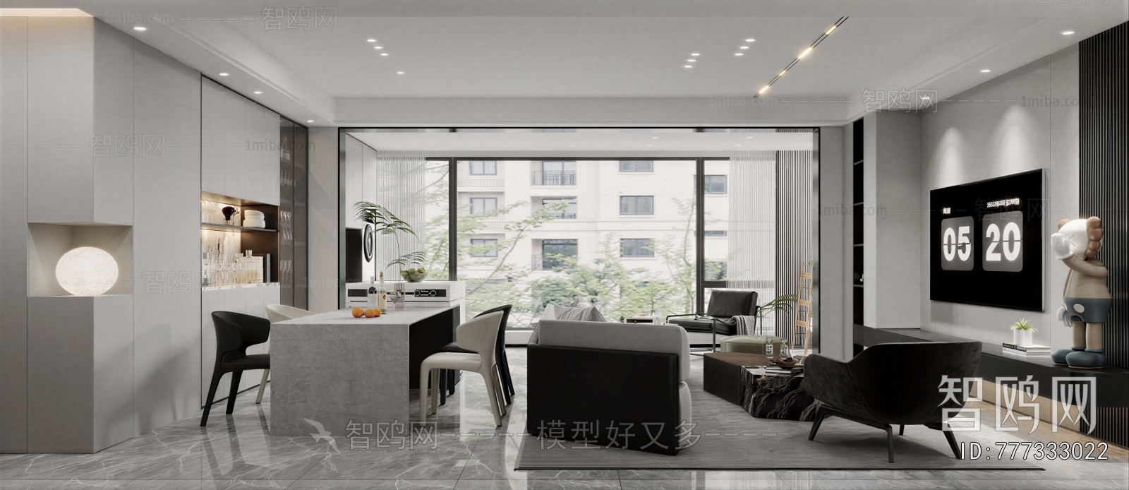 Modern A Living Room