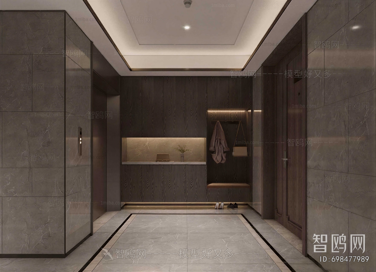 New Chinese Style Hallway