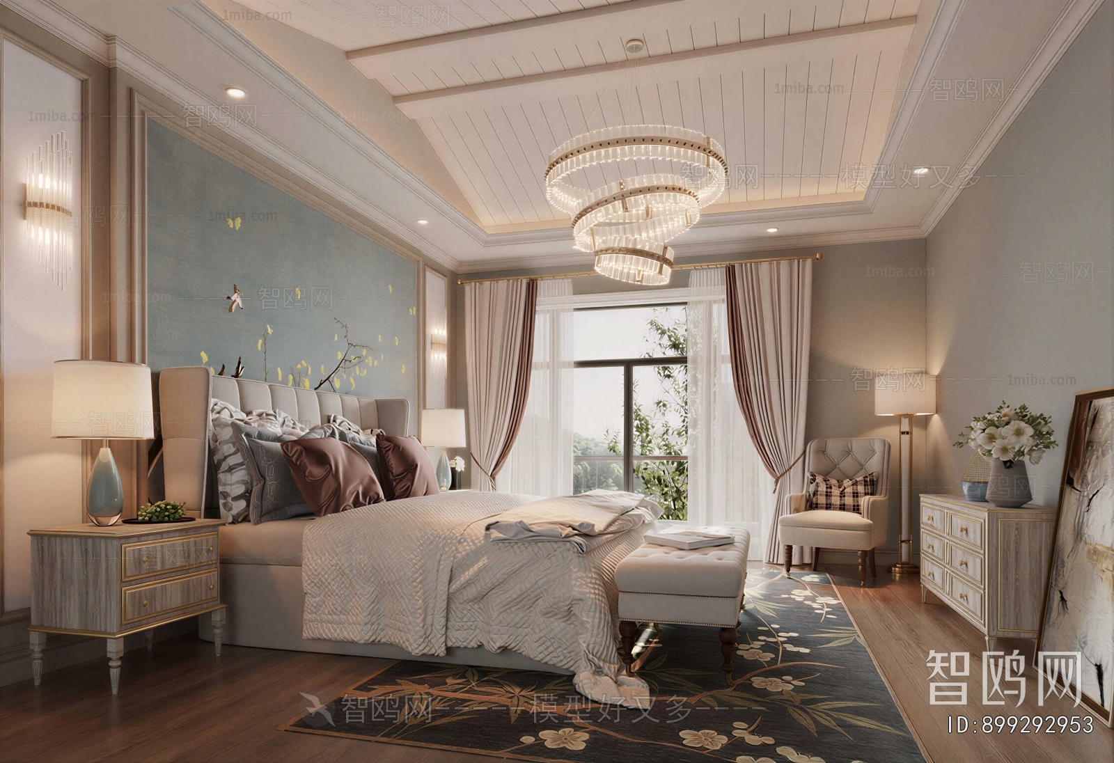 American Style Bedroom