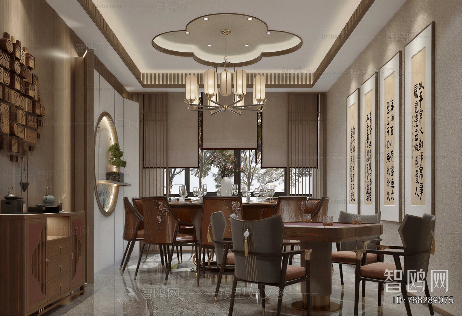 New Chinese Style Restaurant Box