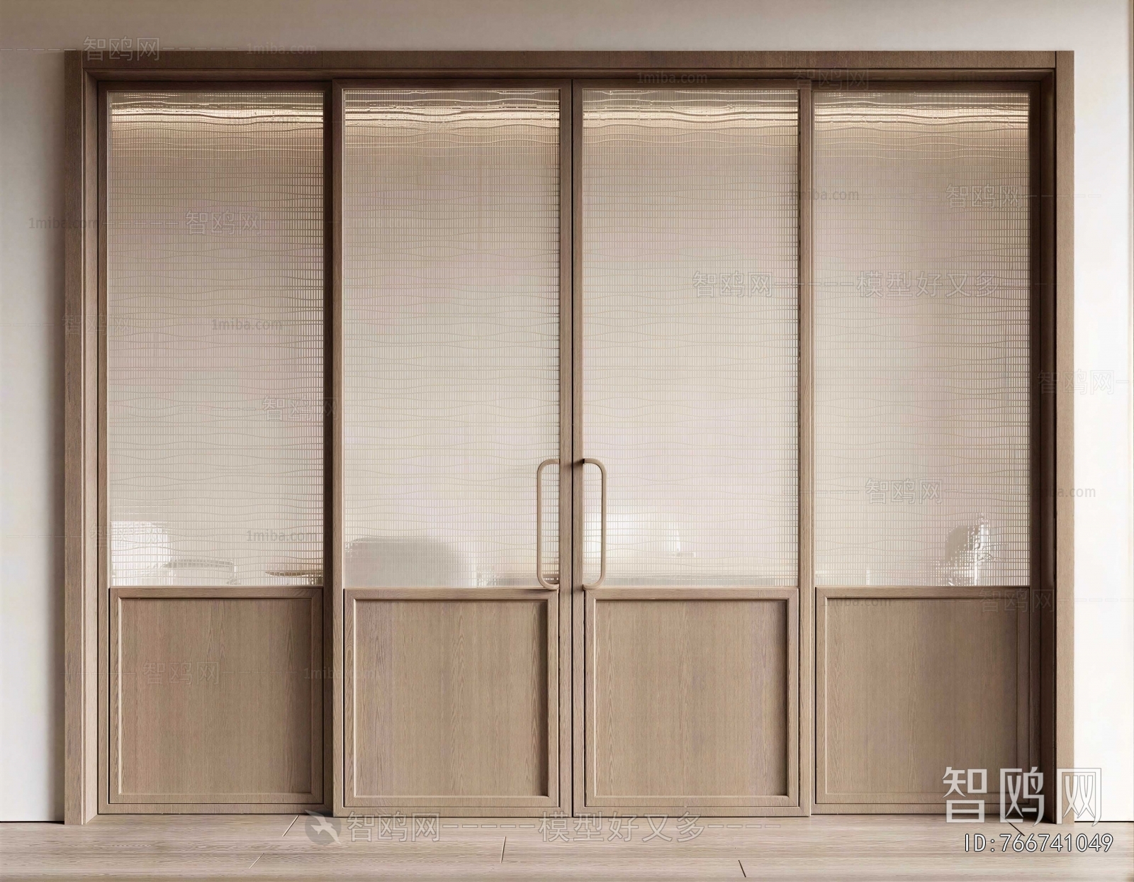 Wabi-sabi Style Sliding Door