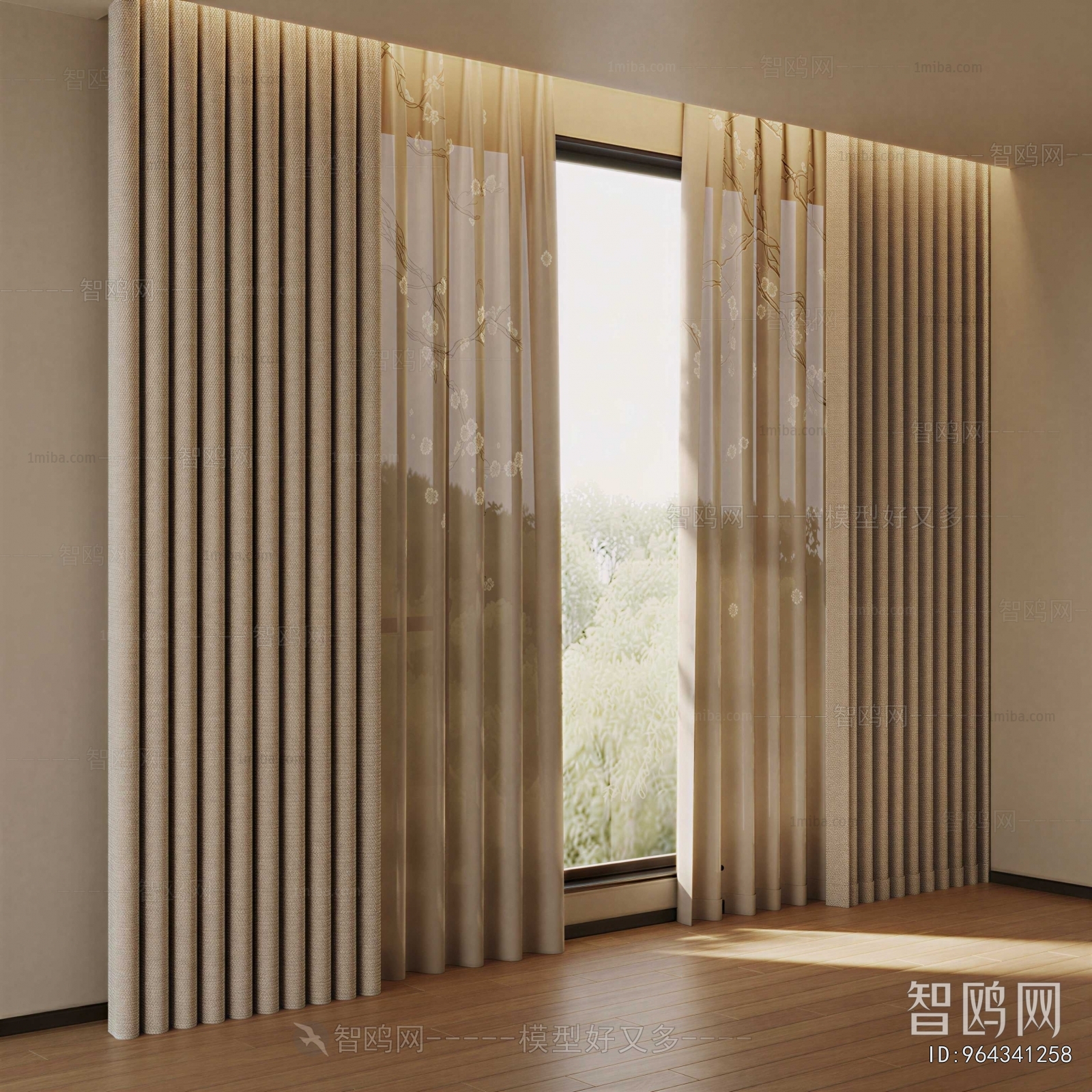 New Chinese Style The Curtain