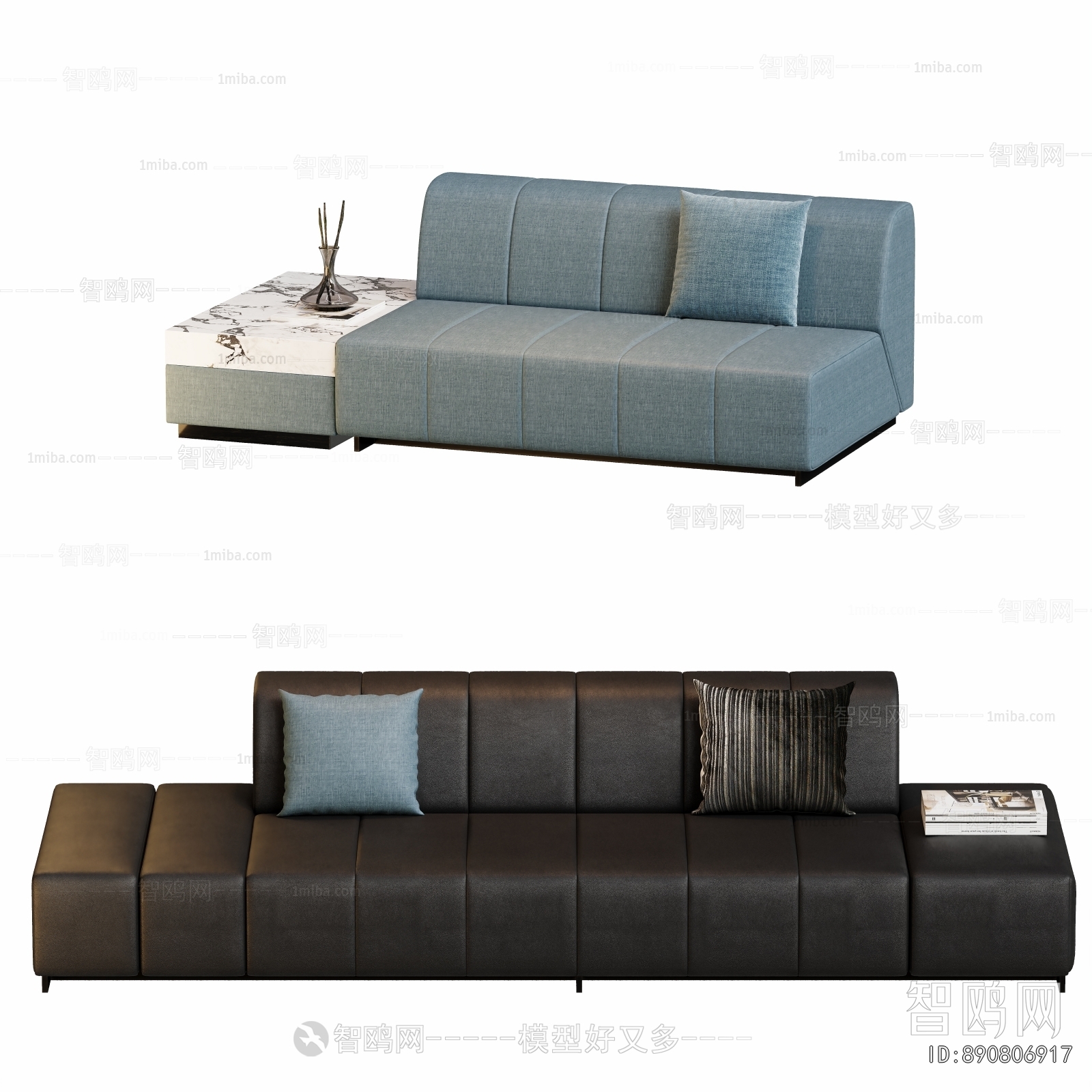 Modern Multi Person Sofa