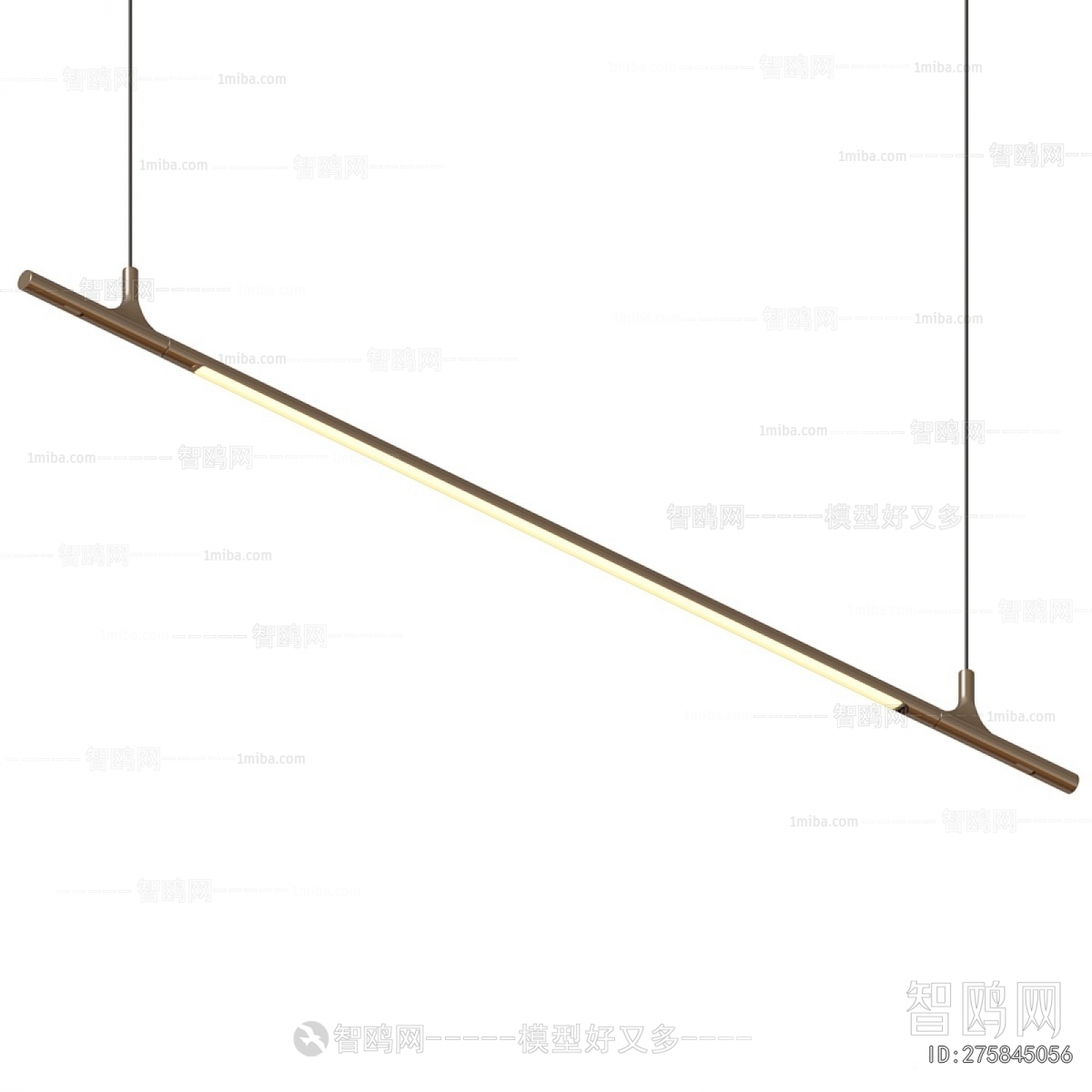 Modern Long Chandelier