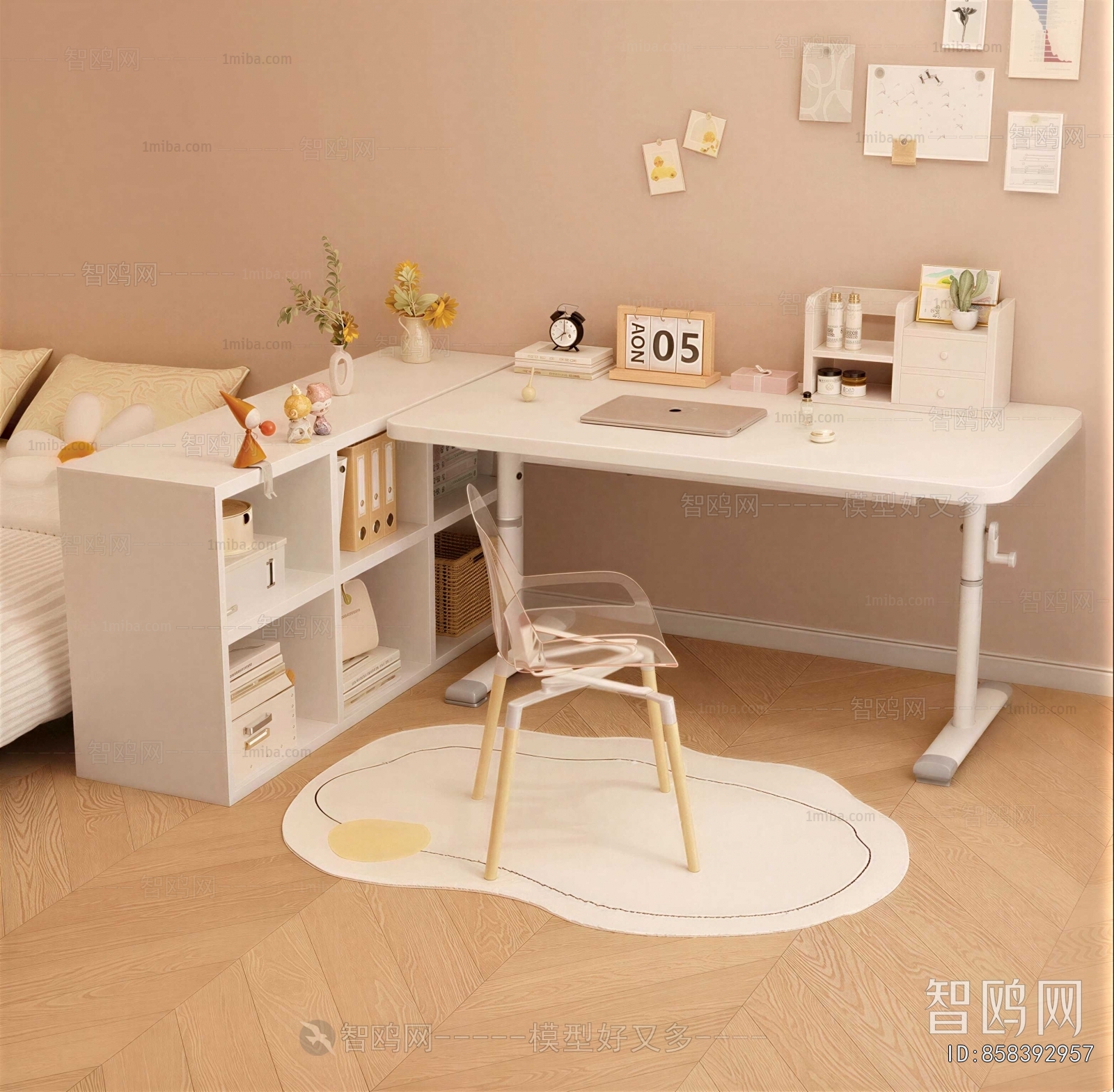 Modern Computer Desk And Chair