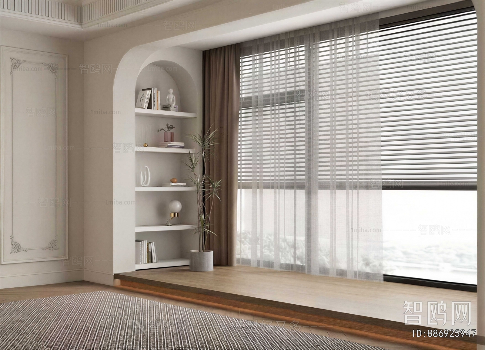 French Style The Curtain