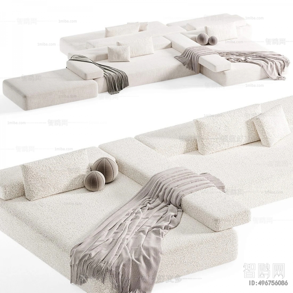 Modern Multi Person Sofa