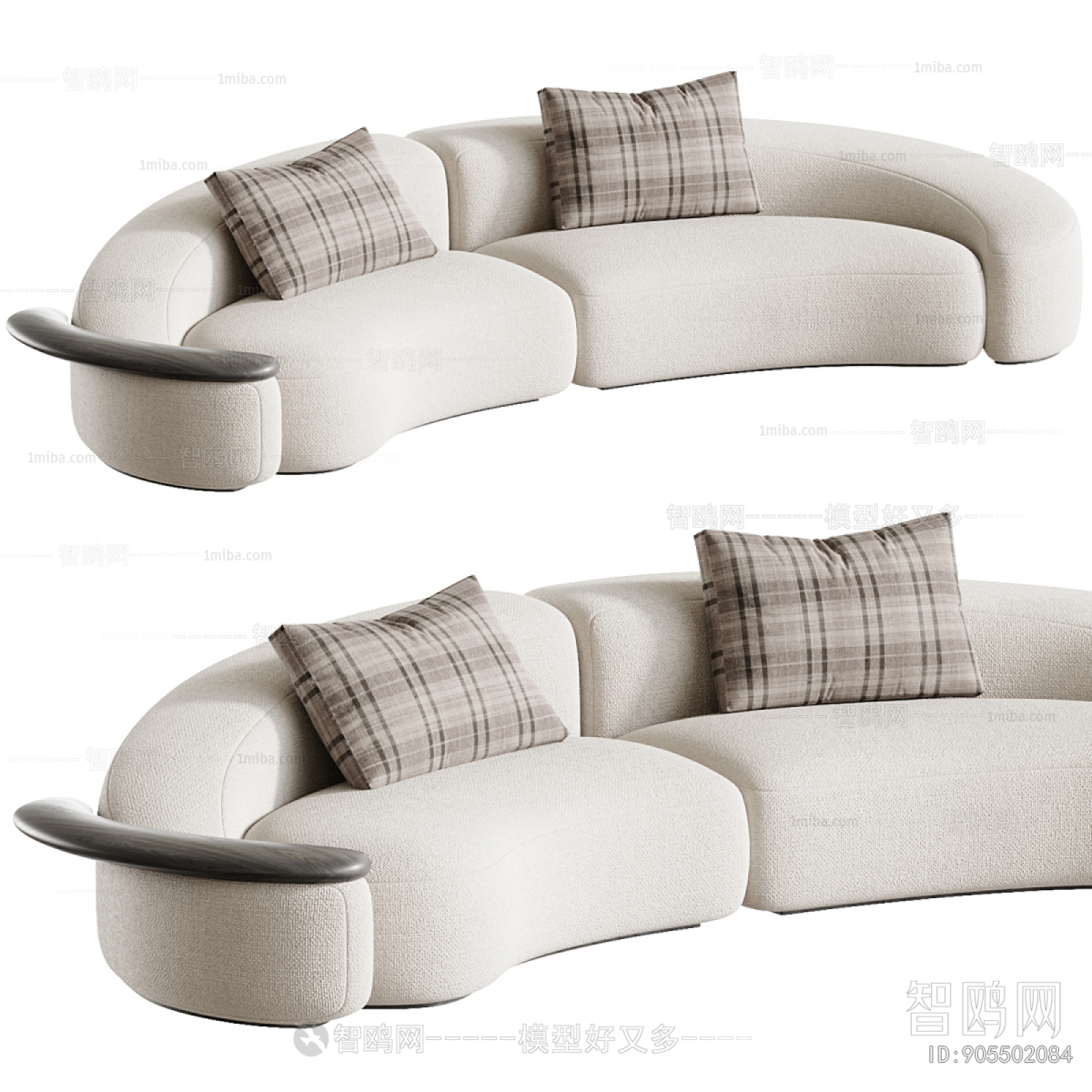 Modern Curved Sofa