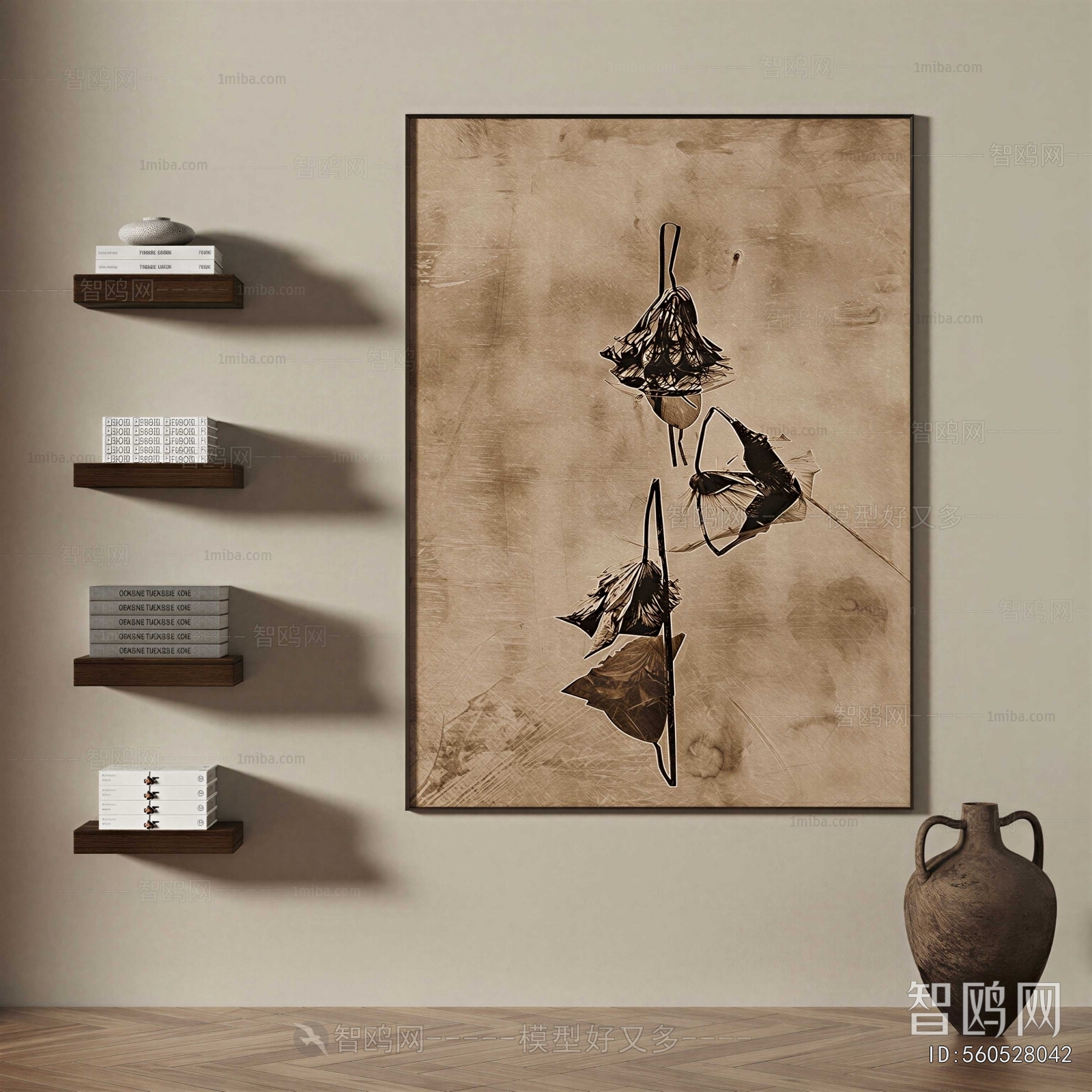 Wabi-sabi Style Painting