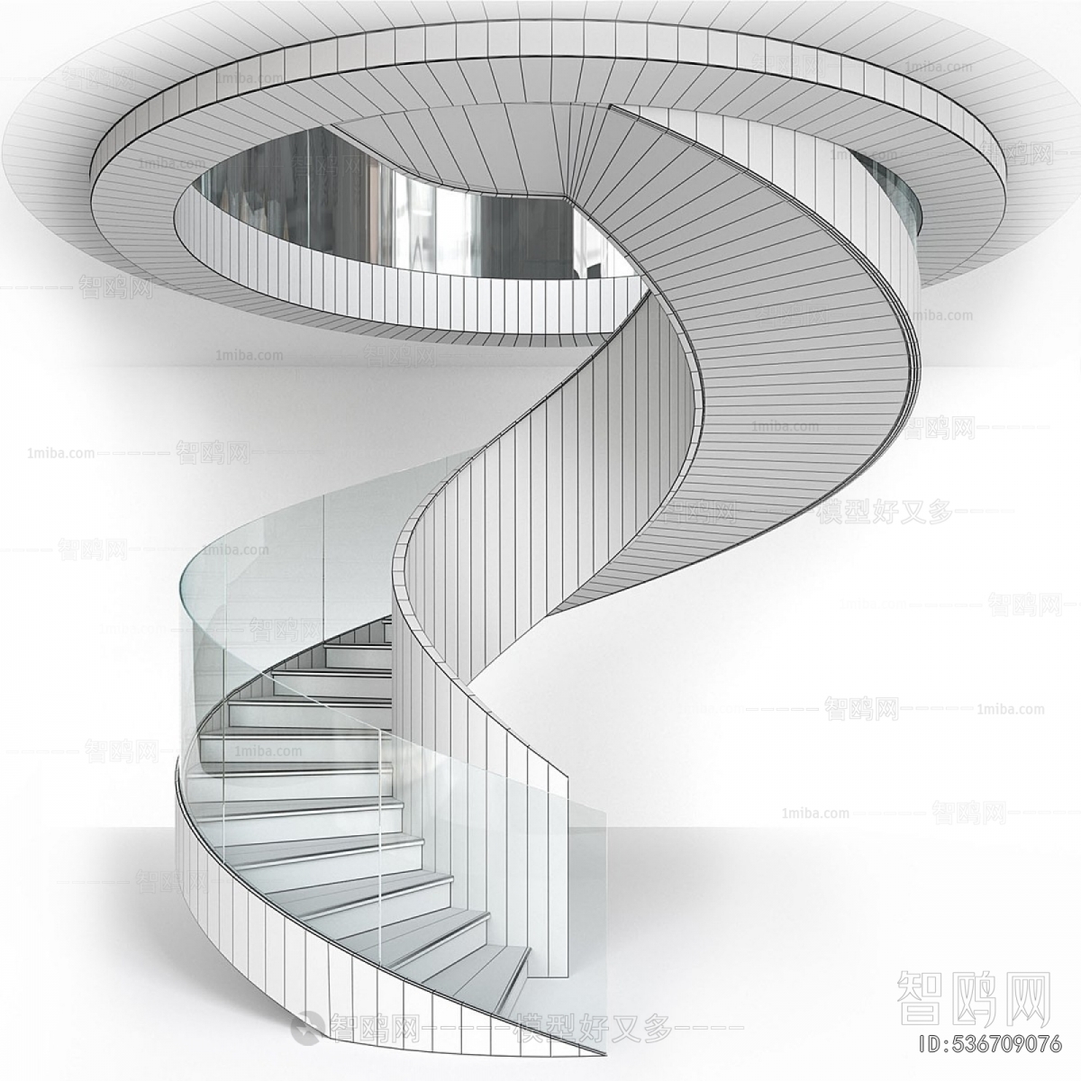 Modern Rotating Staircase