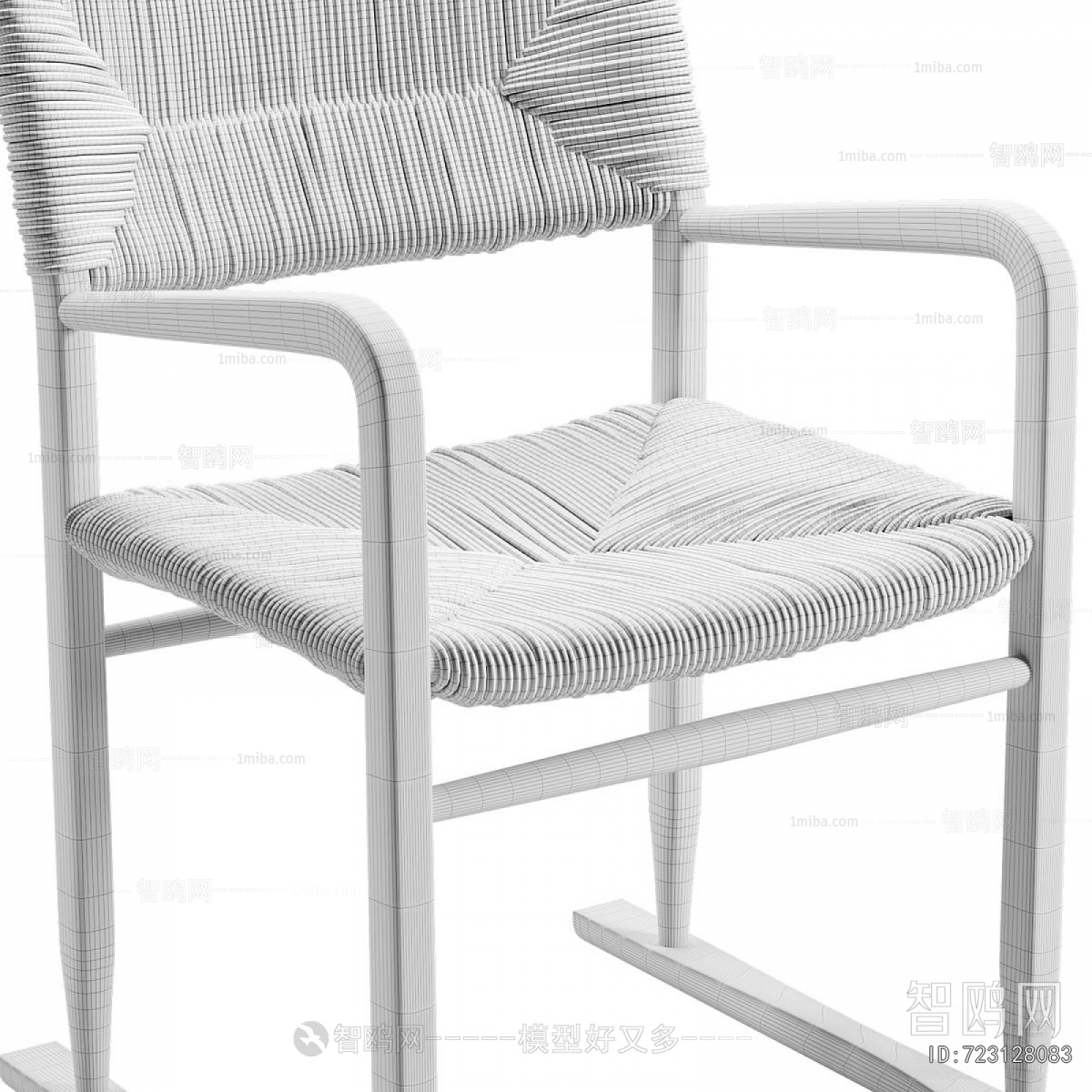 Wabi-sabi Style Lounge Chair