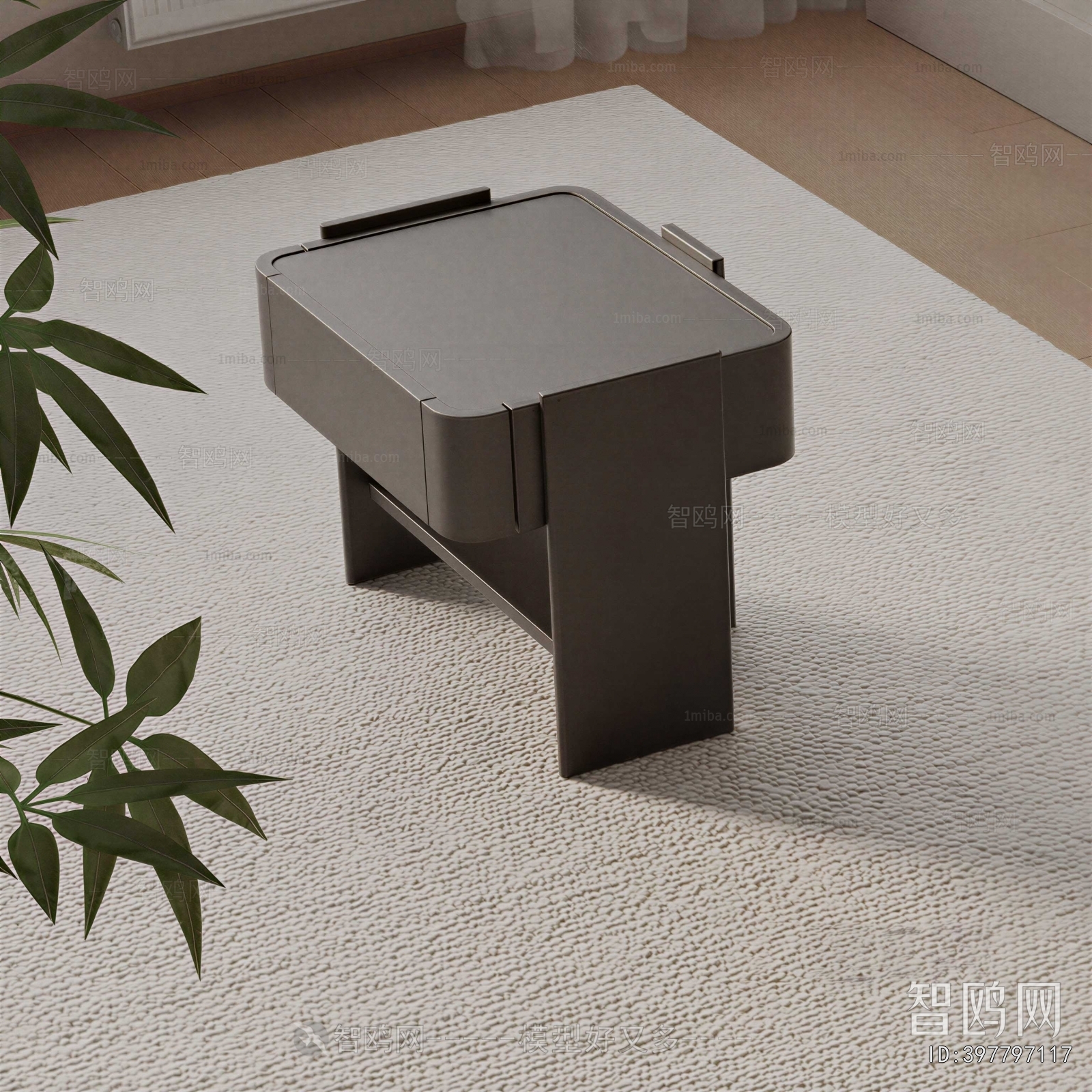 Modern Bedside Cupboard