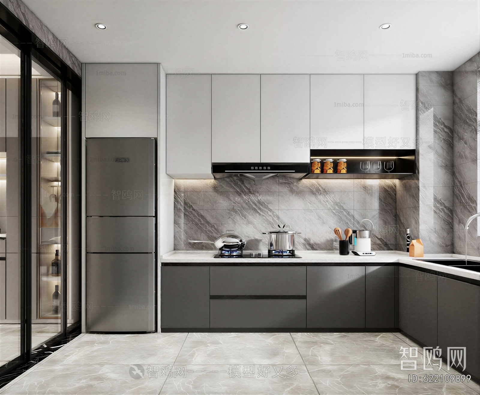 Modern The Kitchen