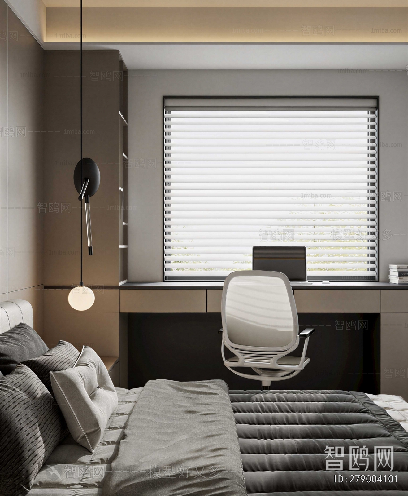 Modern Computer Desk And Chair