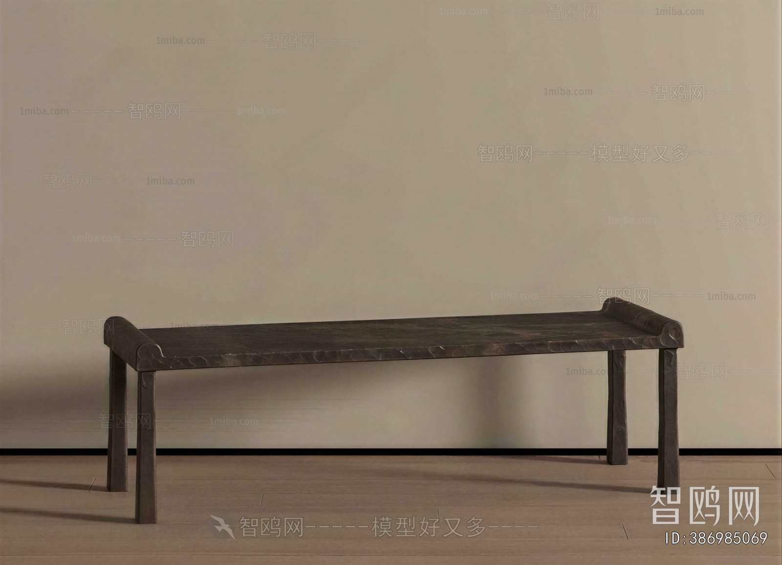 Wabi-sabi Style Bench