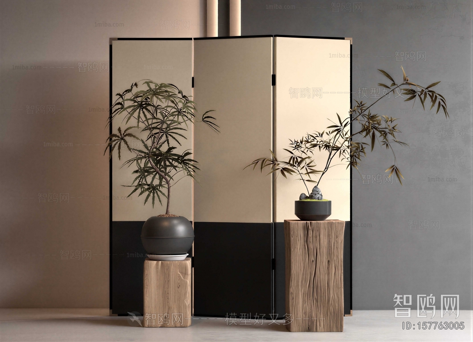 New Chinese Style Bonsai