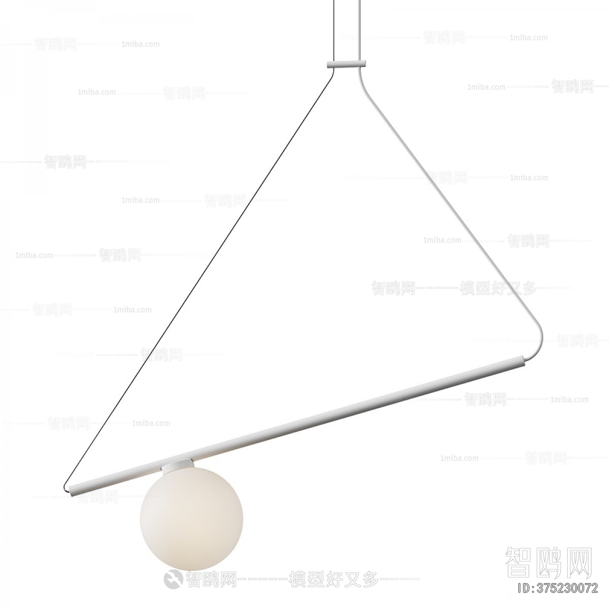 Modern Long Chandelier