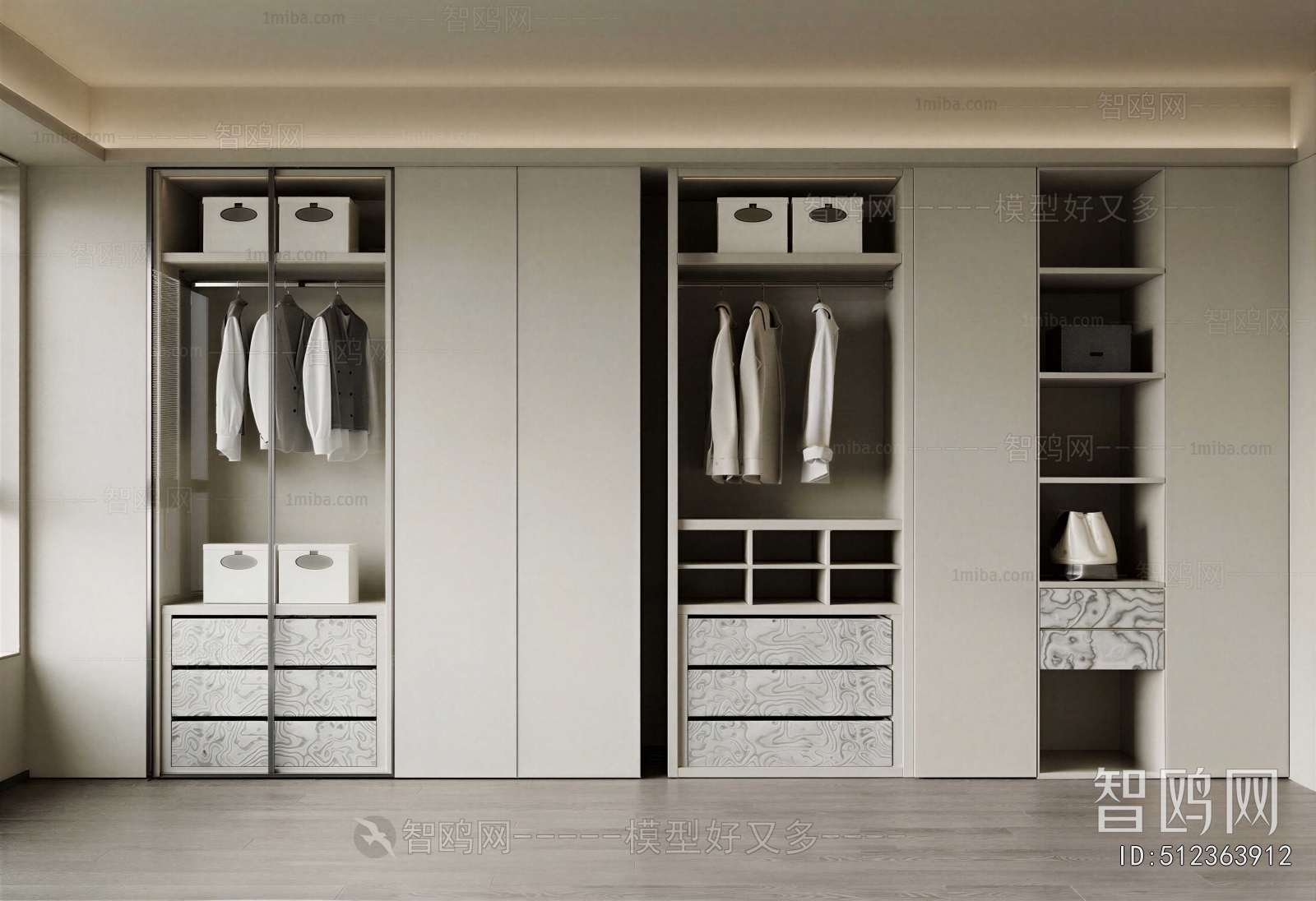 Modern The Wardrobe