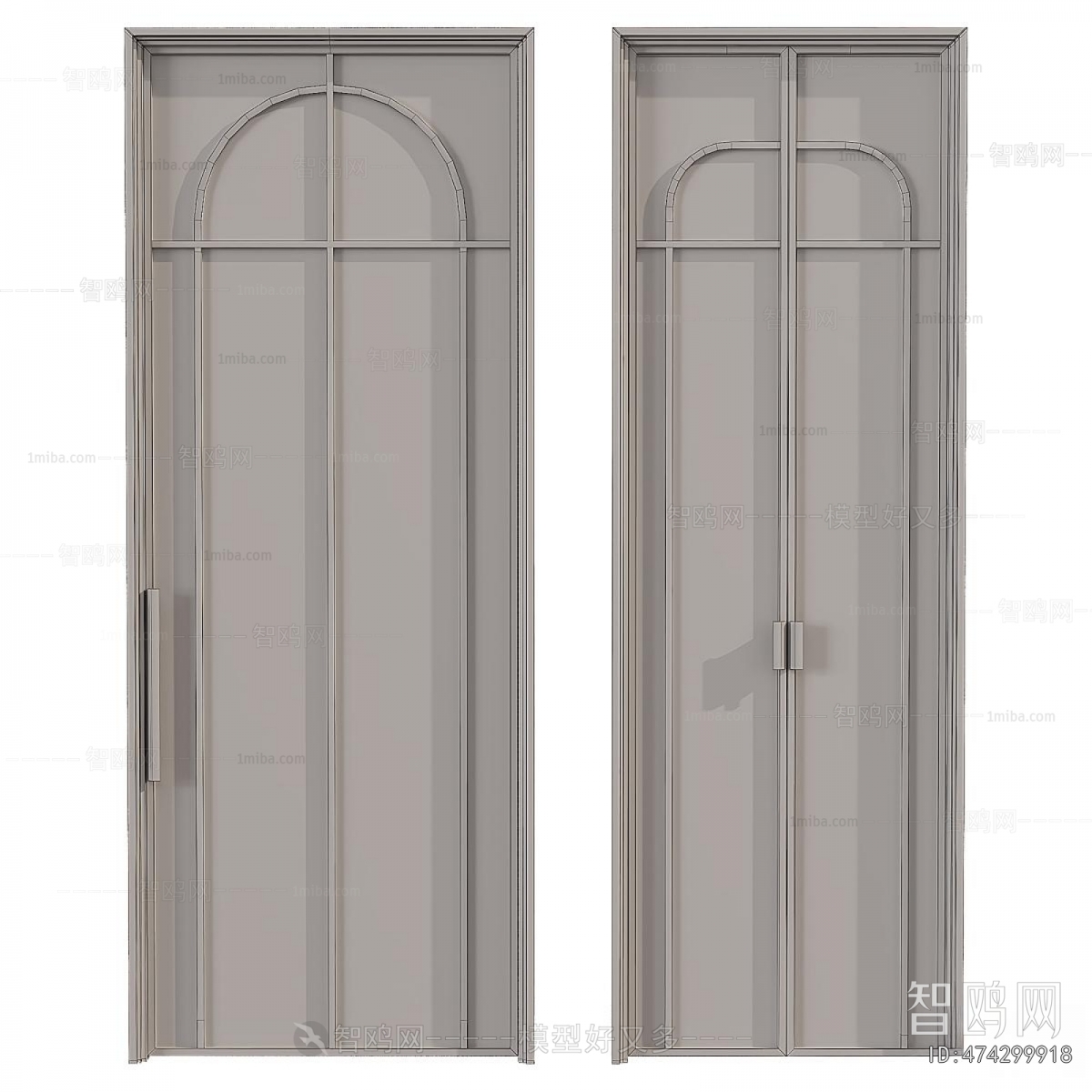French Style Single Door