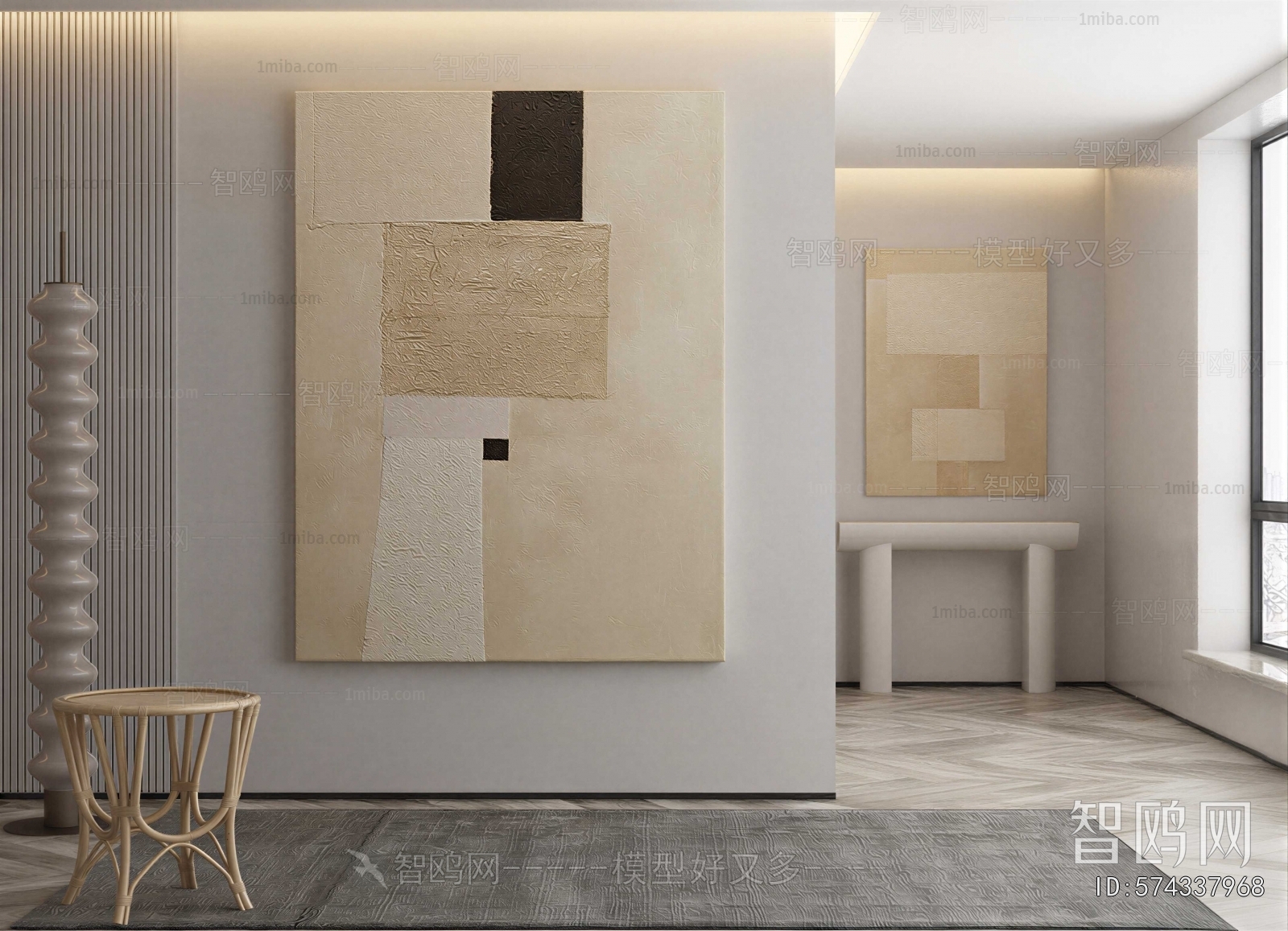 Wabi-sabi Style Painting