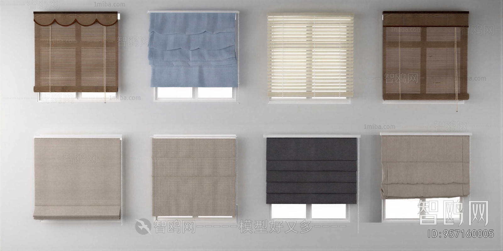 Modern Roman Curtain