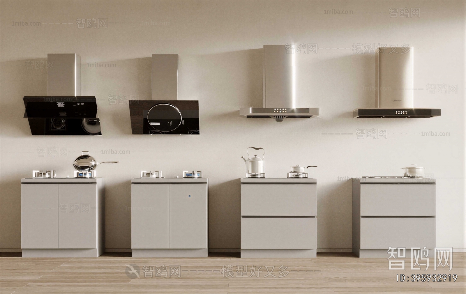 Modern Kitchen Electric Gas Range