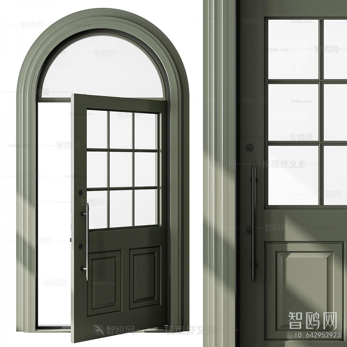 French Style Single Door