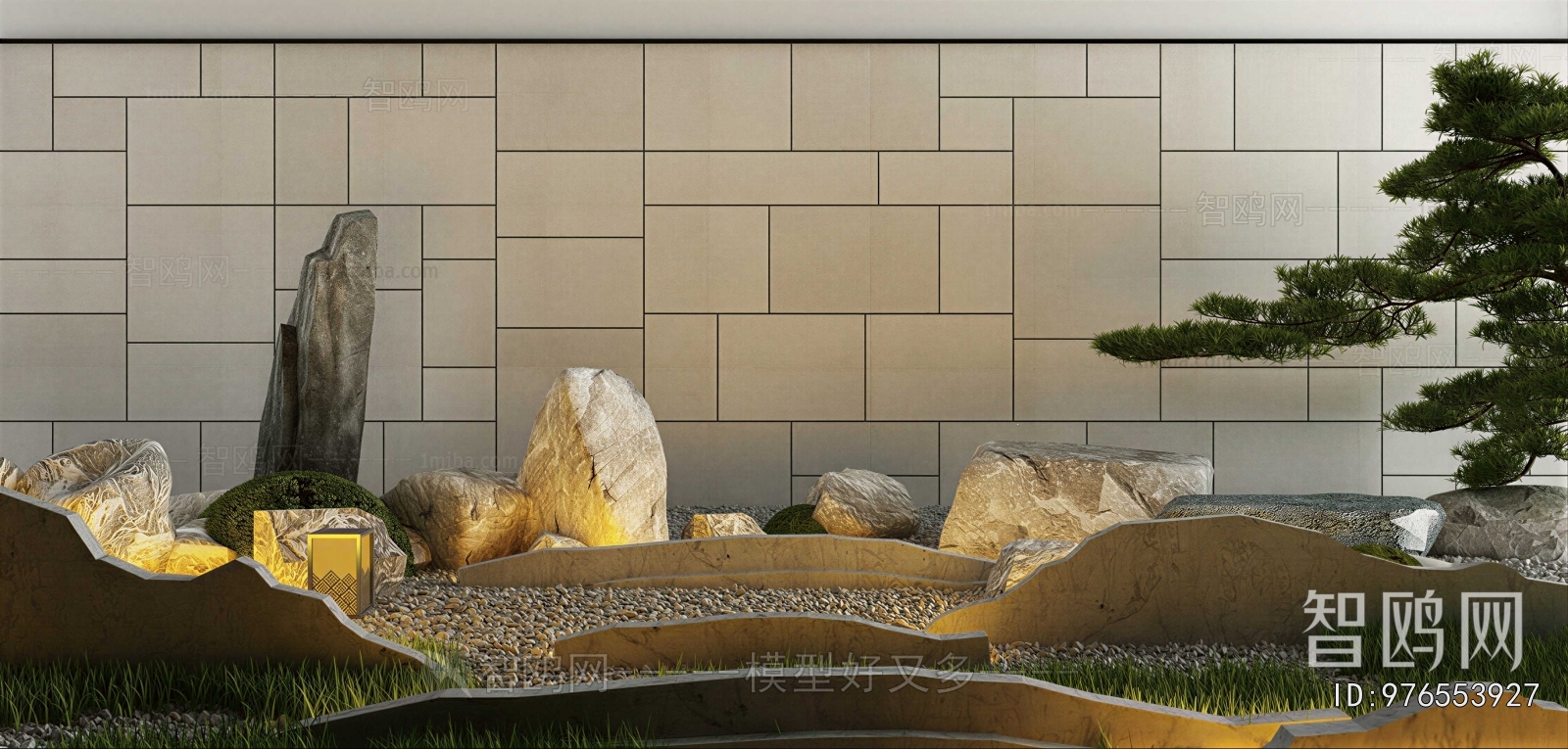 Japanese Style Courtyard/landscape