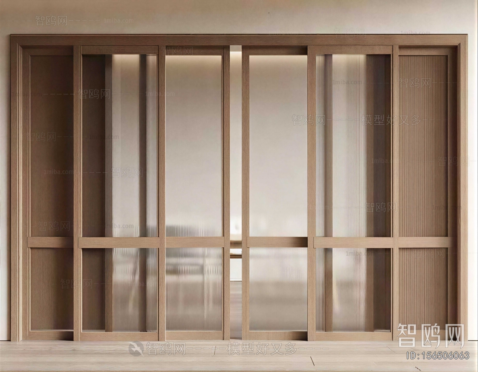 New Chinese Style Sliding Door