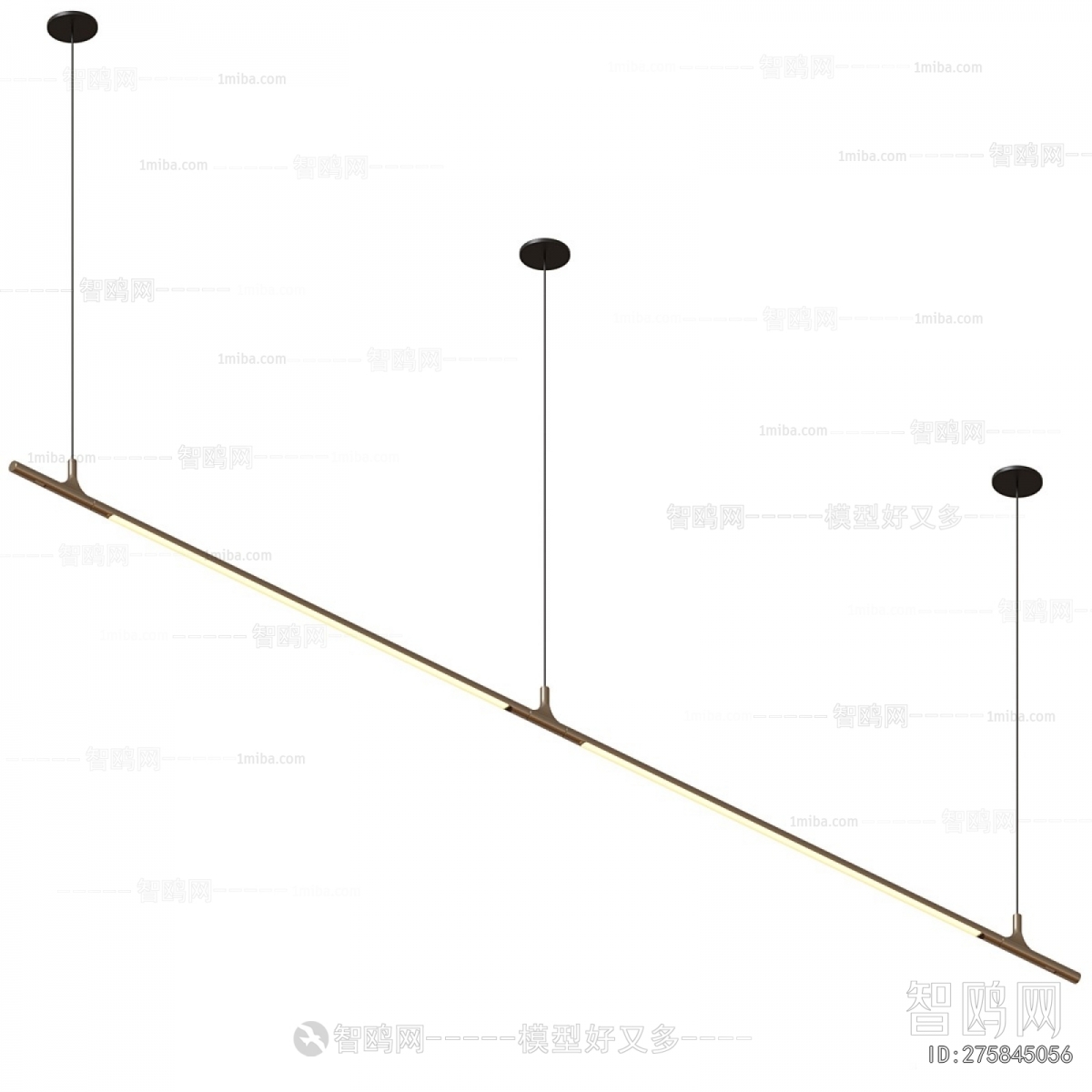 Modern Long Chandelier