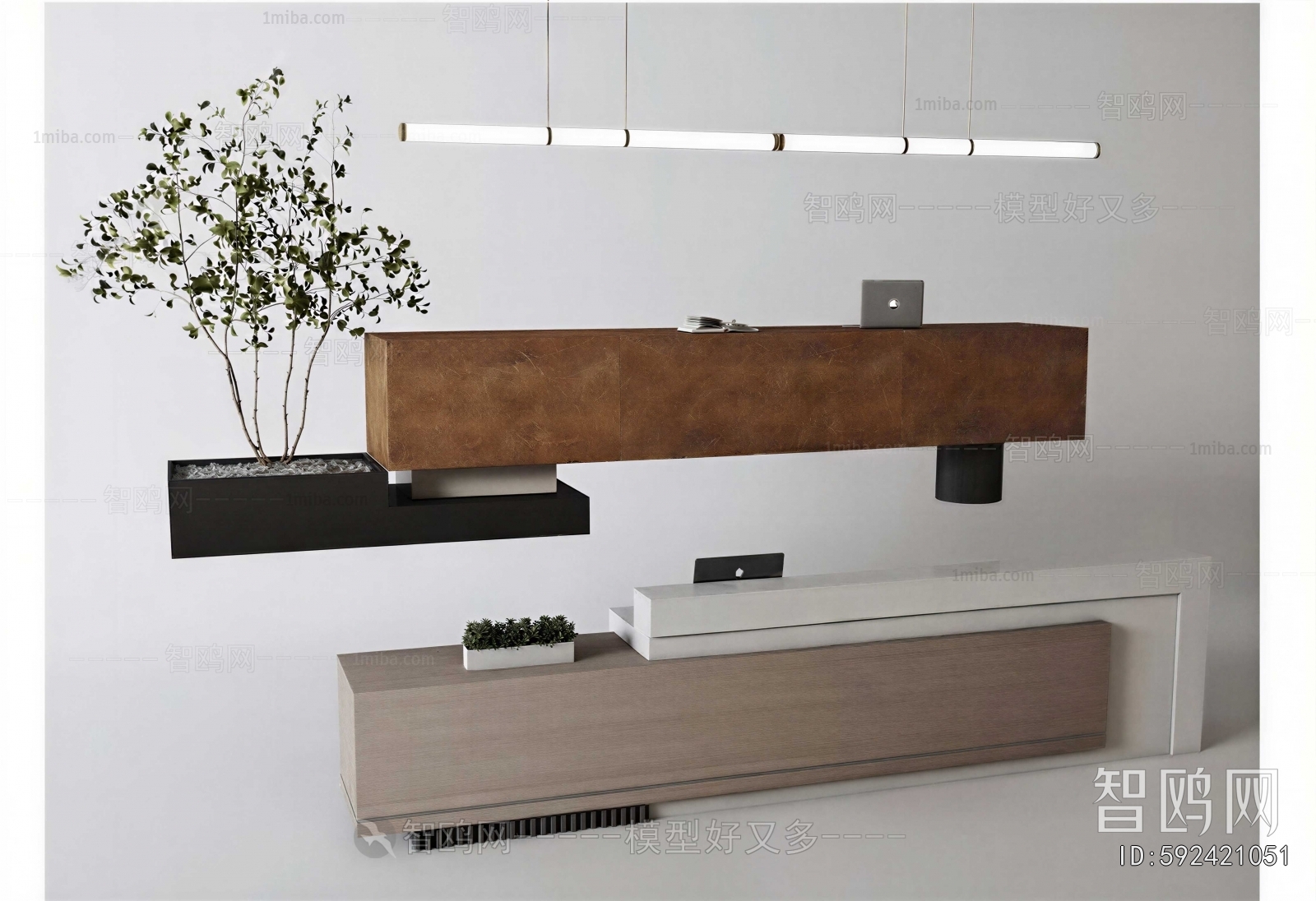 Modern Reception Desk