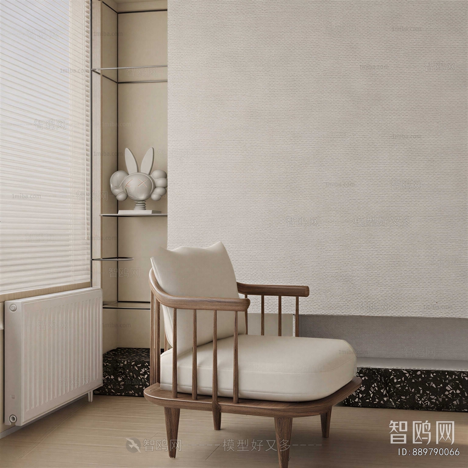 New Chinese Style Lounge Chair