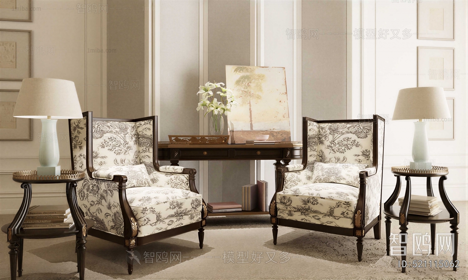 European Style Single Sofa