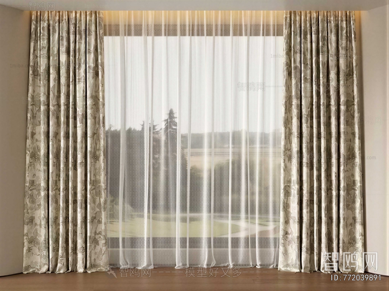 Modern The Curtain