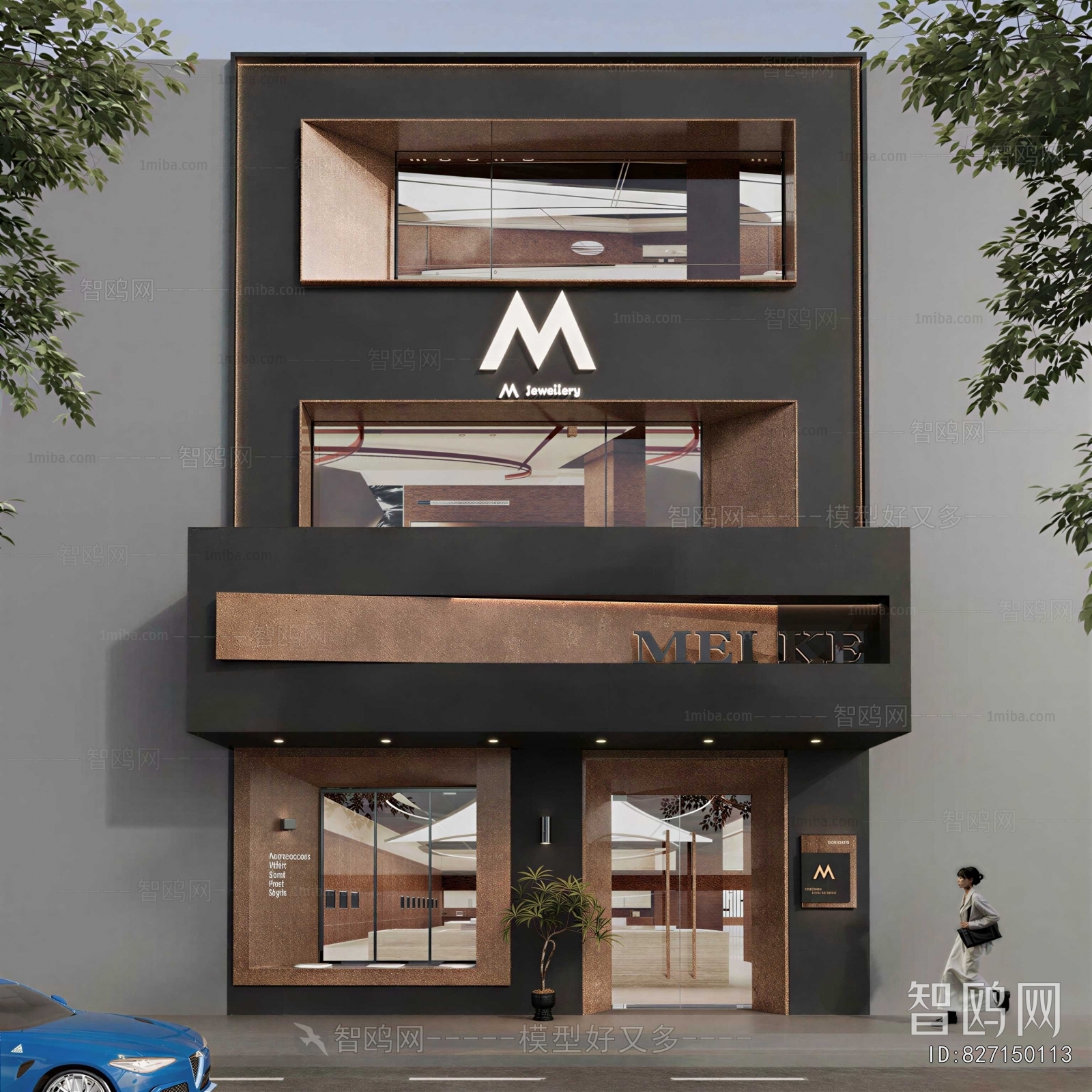 Modern Facade Element