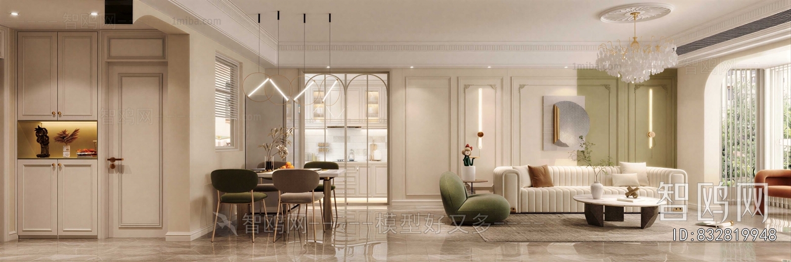 French Style A Living Room