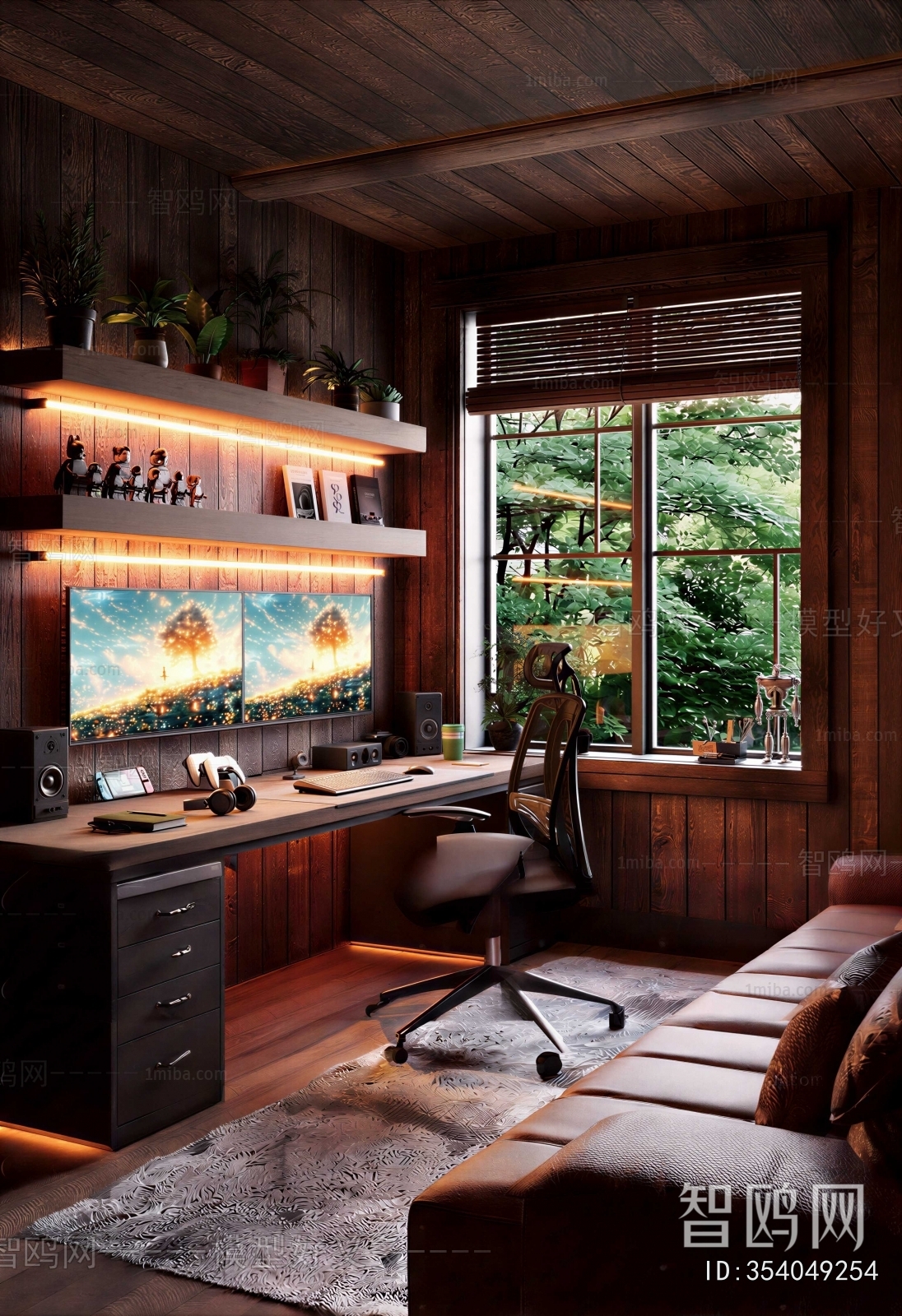 Modern E-sports Room