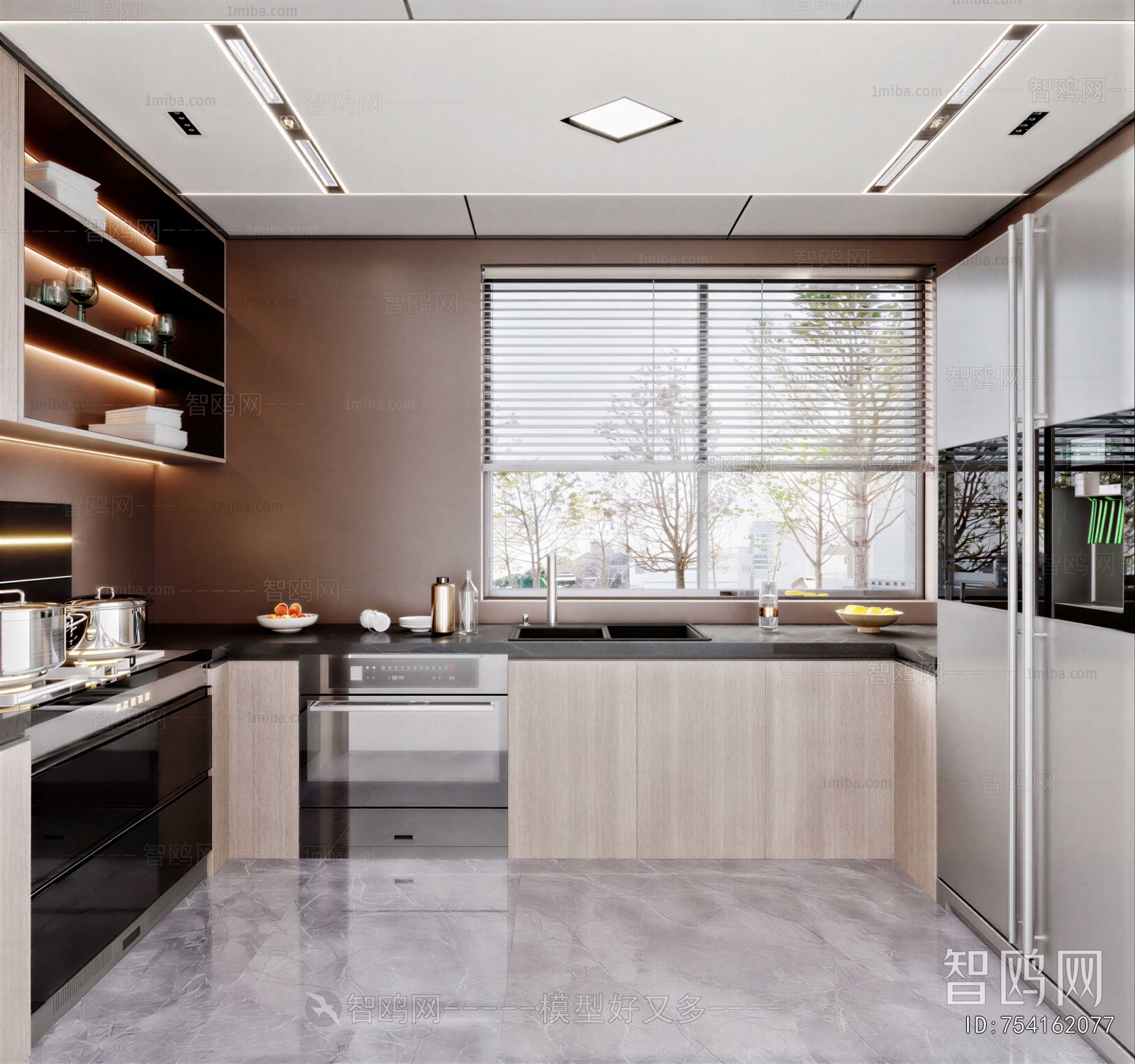 Modern The Kitchen
