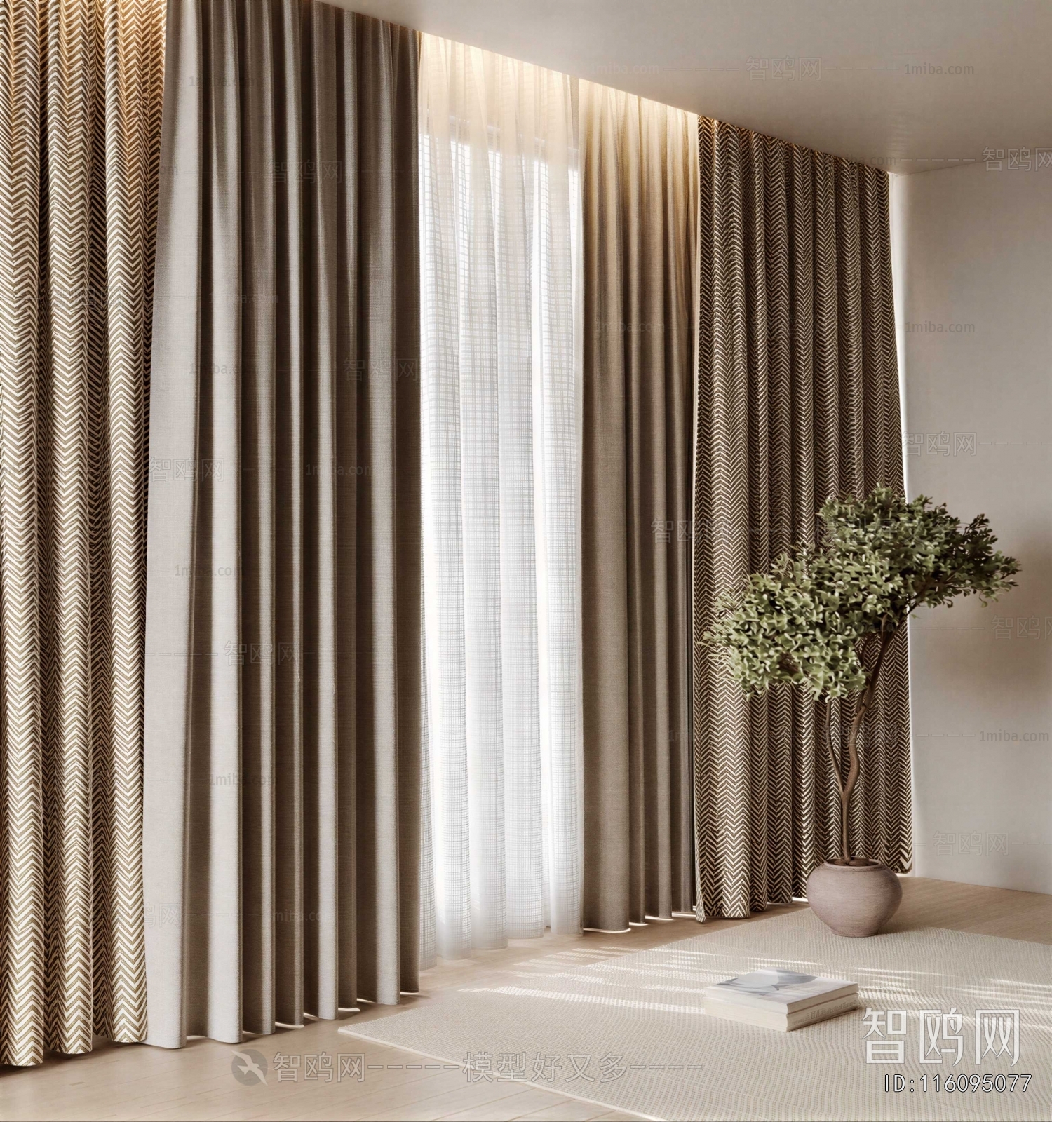 Modern The Curtain