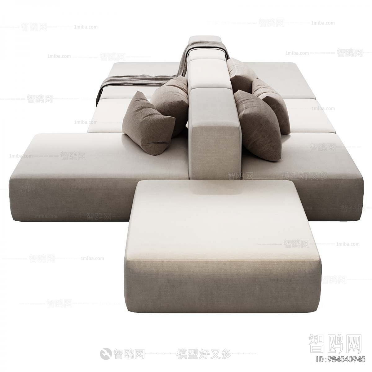 Modern Multi Person Sofa