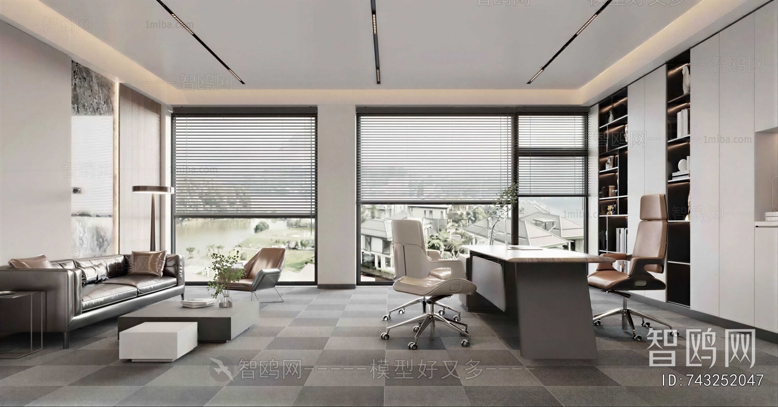 Modern Manager's Office